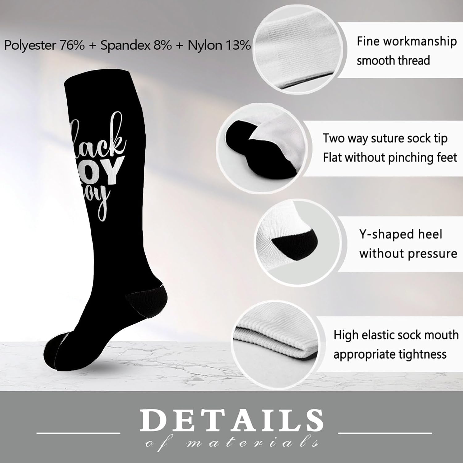 Fun Knit Socks For Men - Stop Smiling Start Looking Great