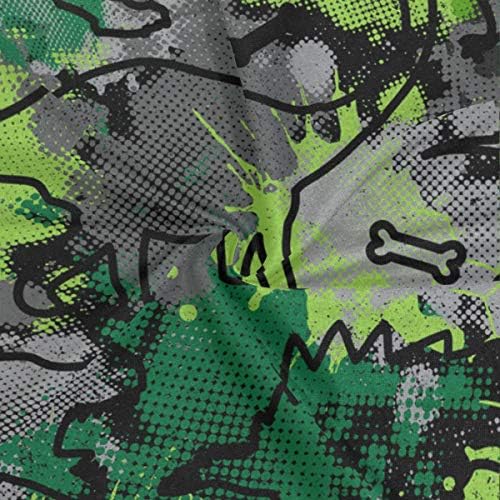 UV-Protective Dino Dust Bandana for Face Hair Use