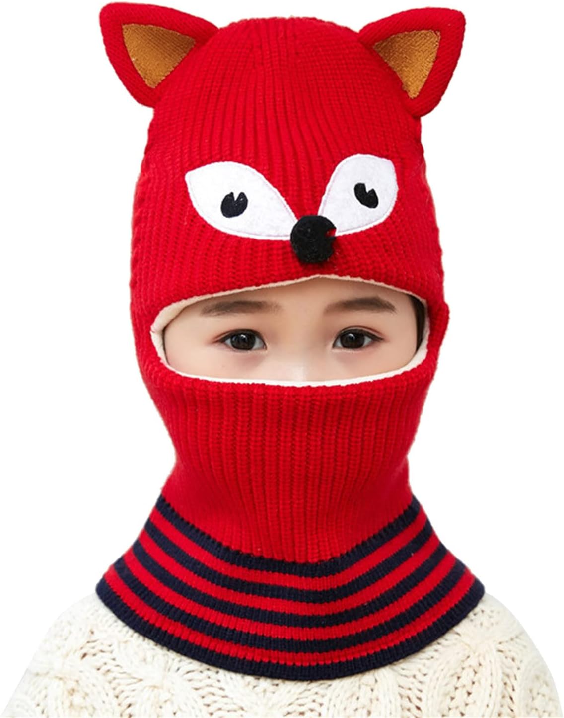 Baby Cute Winter Hat Scarf Set Perfect for Cooling Off