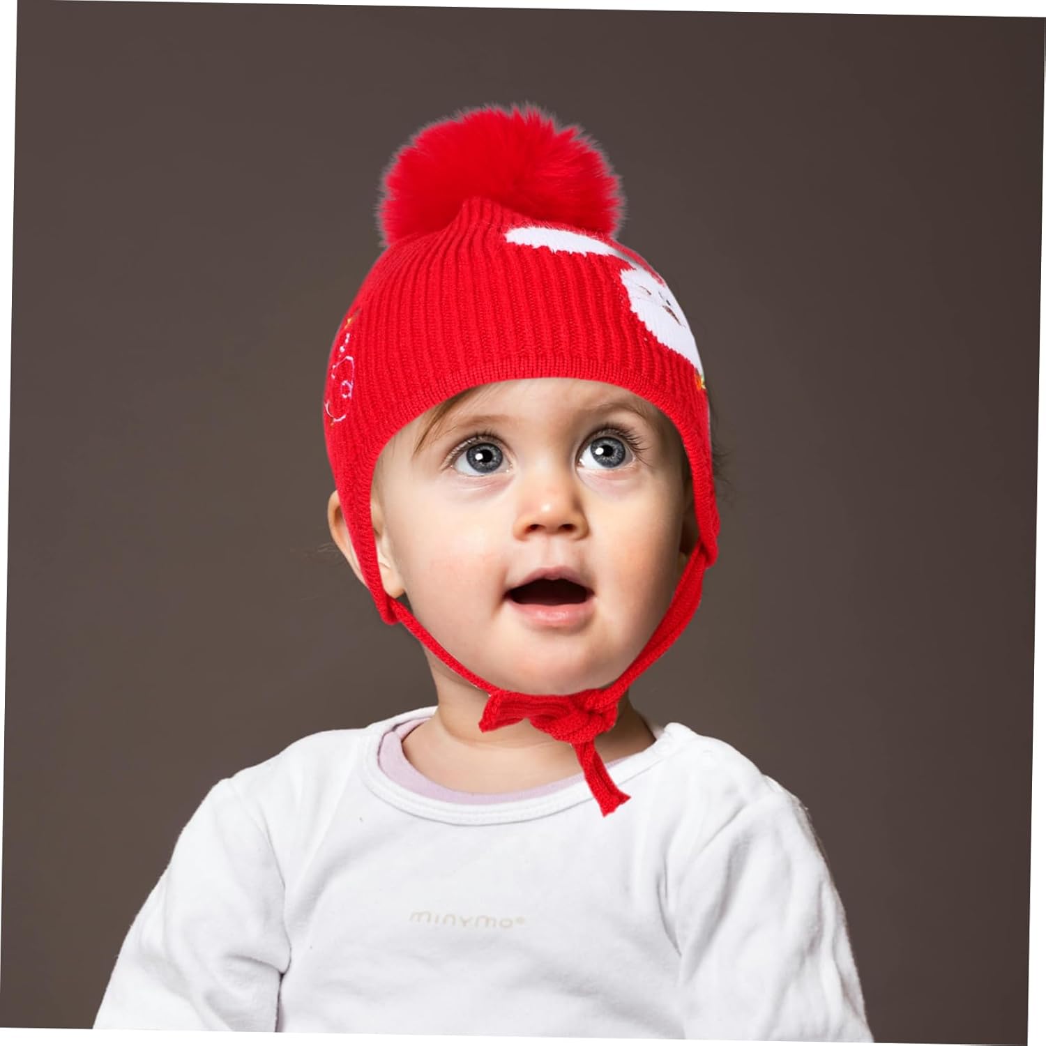 Christmas Knitted Beanie for Babies - Soft Warm and Stretchy