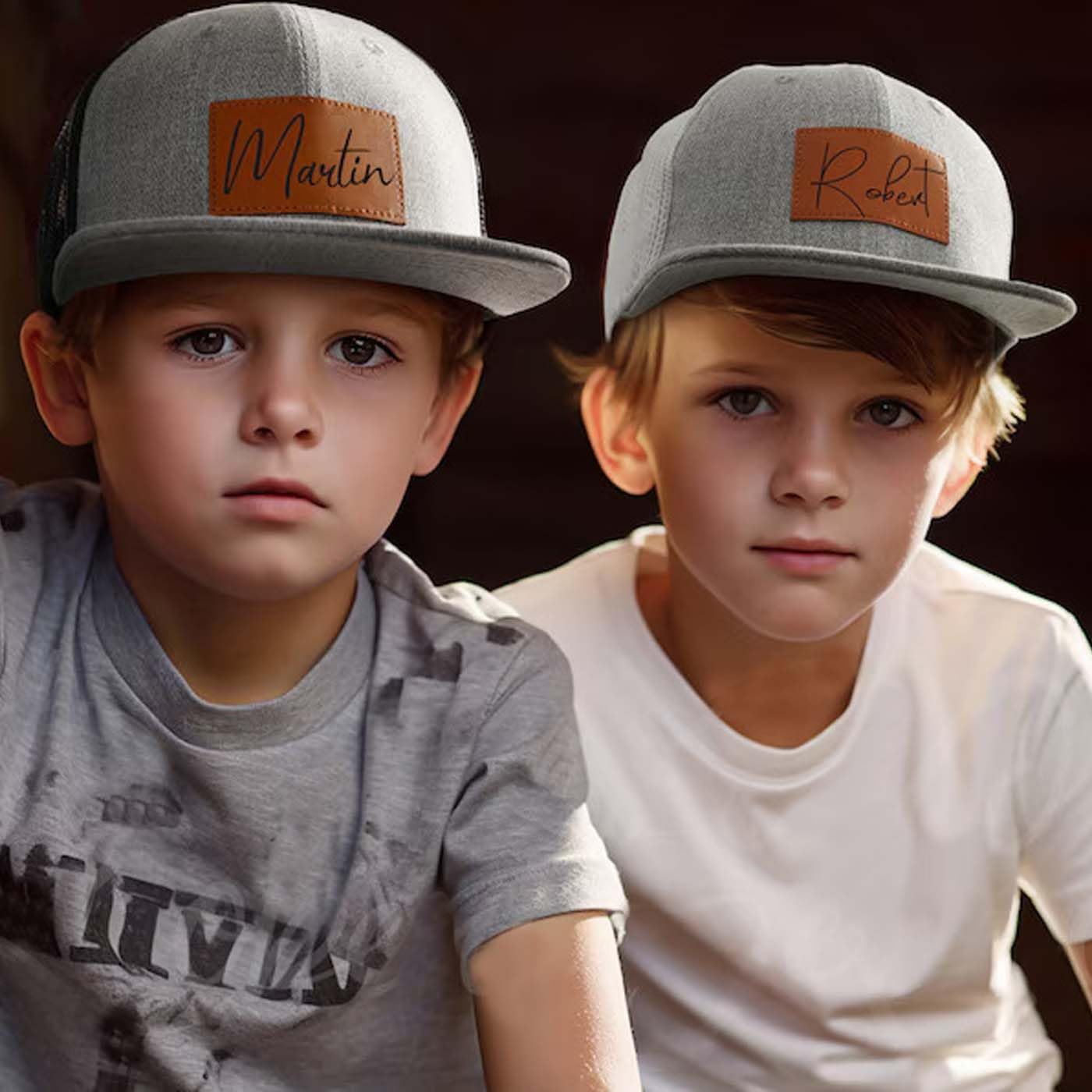 BOELRY Custom Adjustable Toddler Baseball Cap for Boys