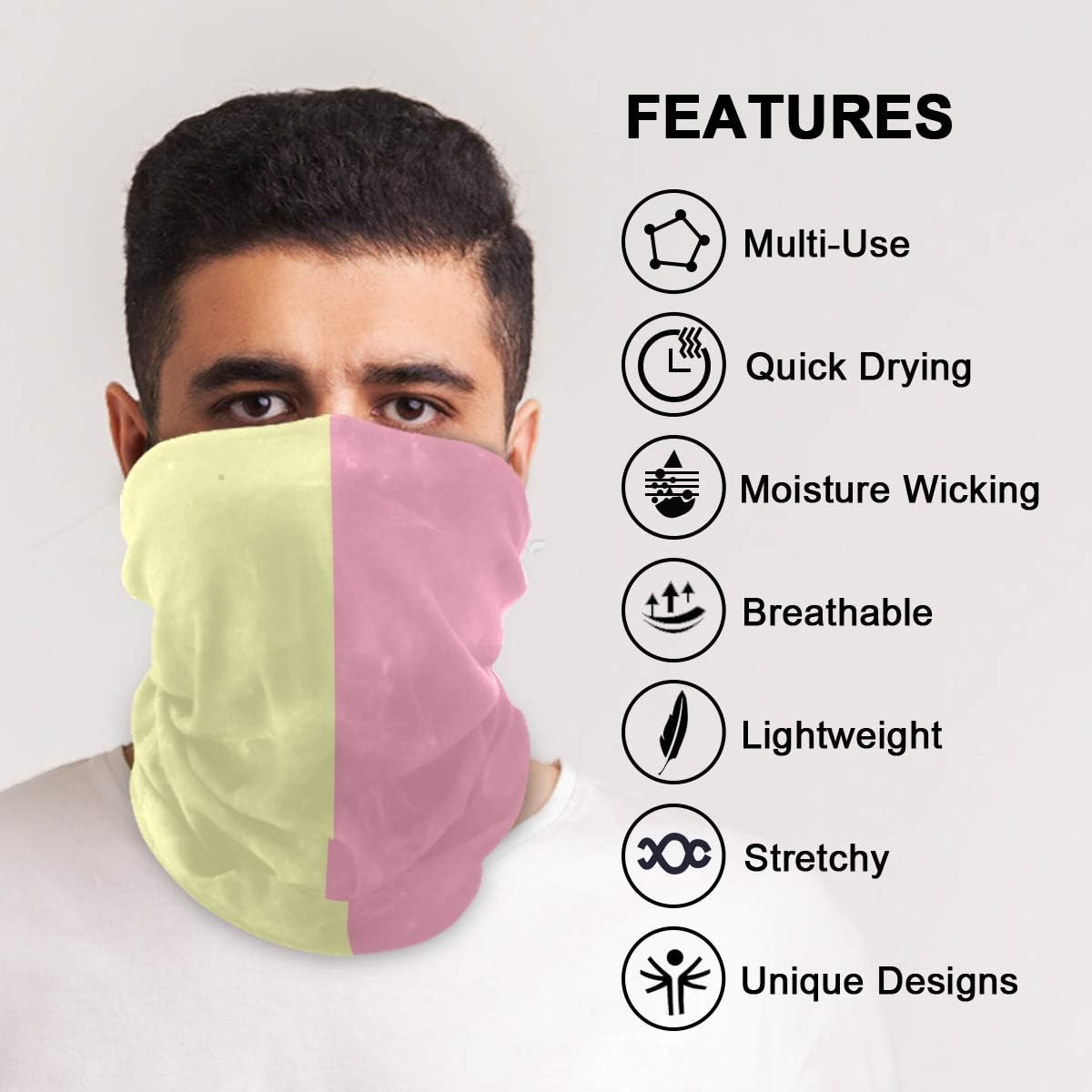 My Little Nest Face Cover Face Protectors Novelty Mask Balaclava Headband