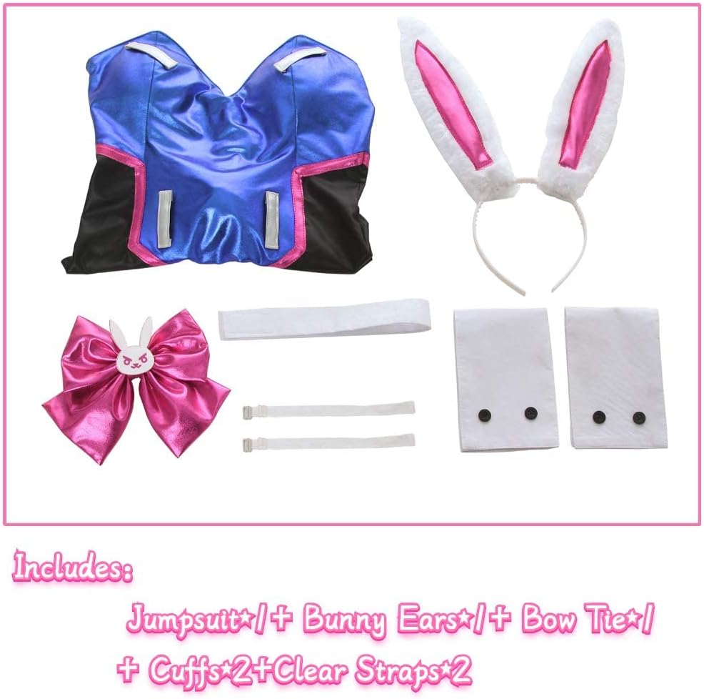 NSPSTT Dva Bunny Costume Women