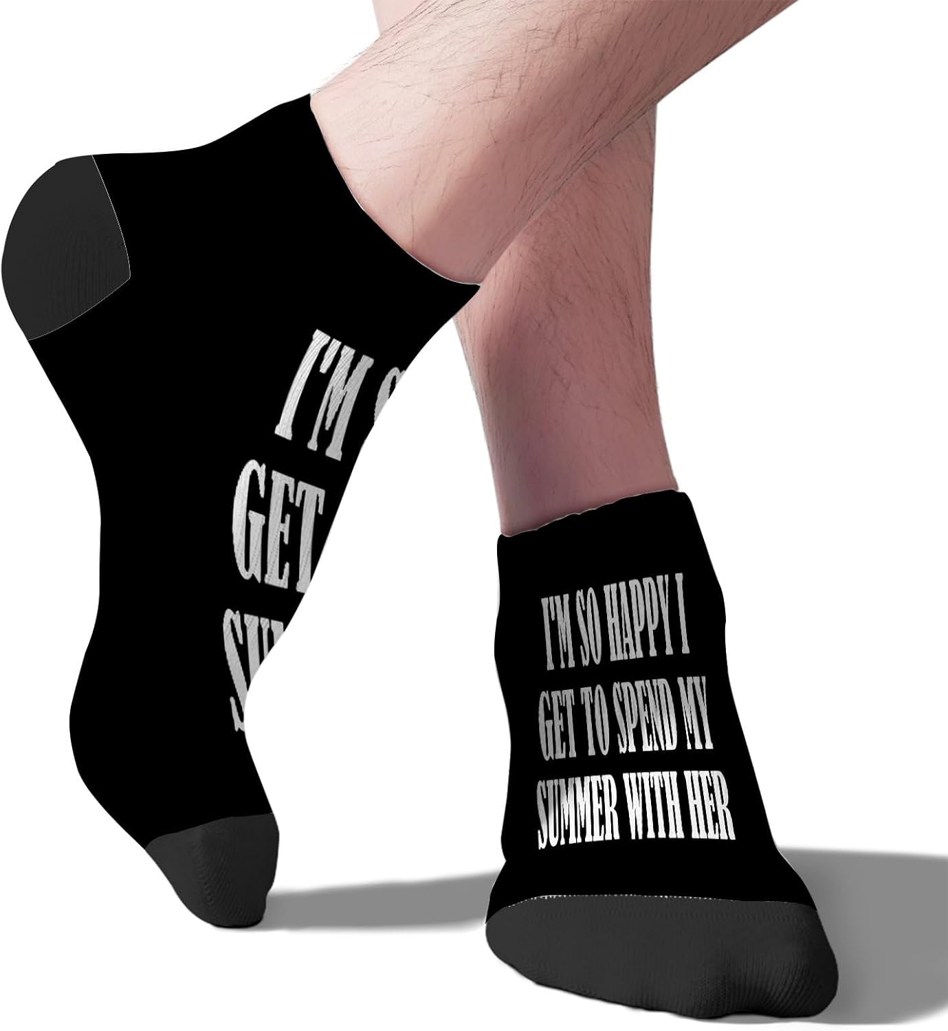 Funny Stylish Mens Socks with Cool Sayings