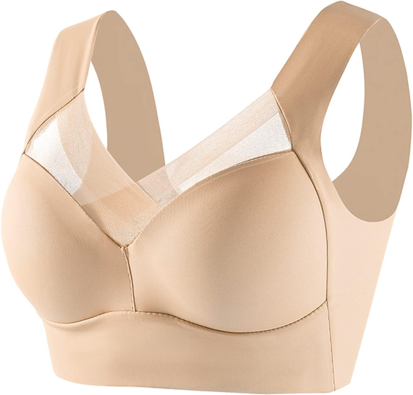 Moisture-Wicking Crisscross Sports Bra for Women