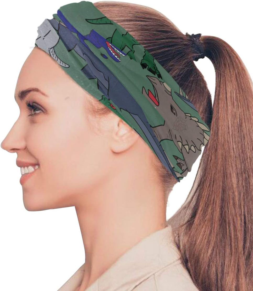 My Little Nest Unisex Balaclava Face Mask Novelty Bandana with Dino Dust Design
