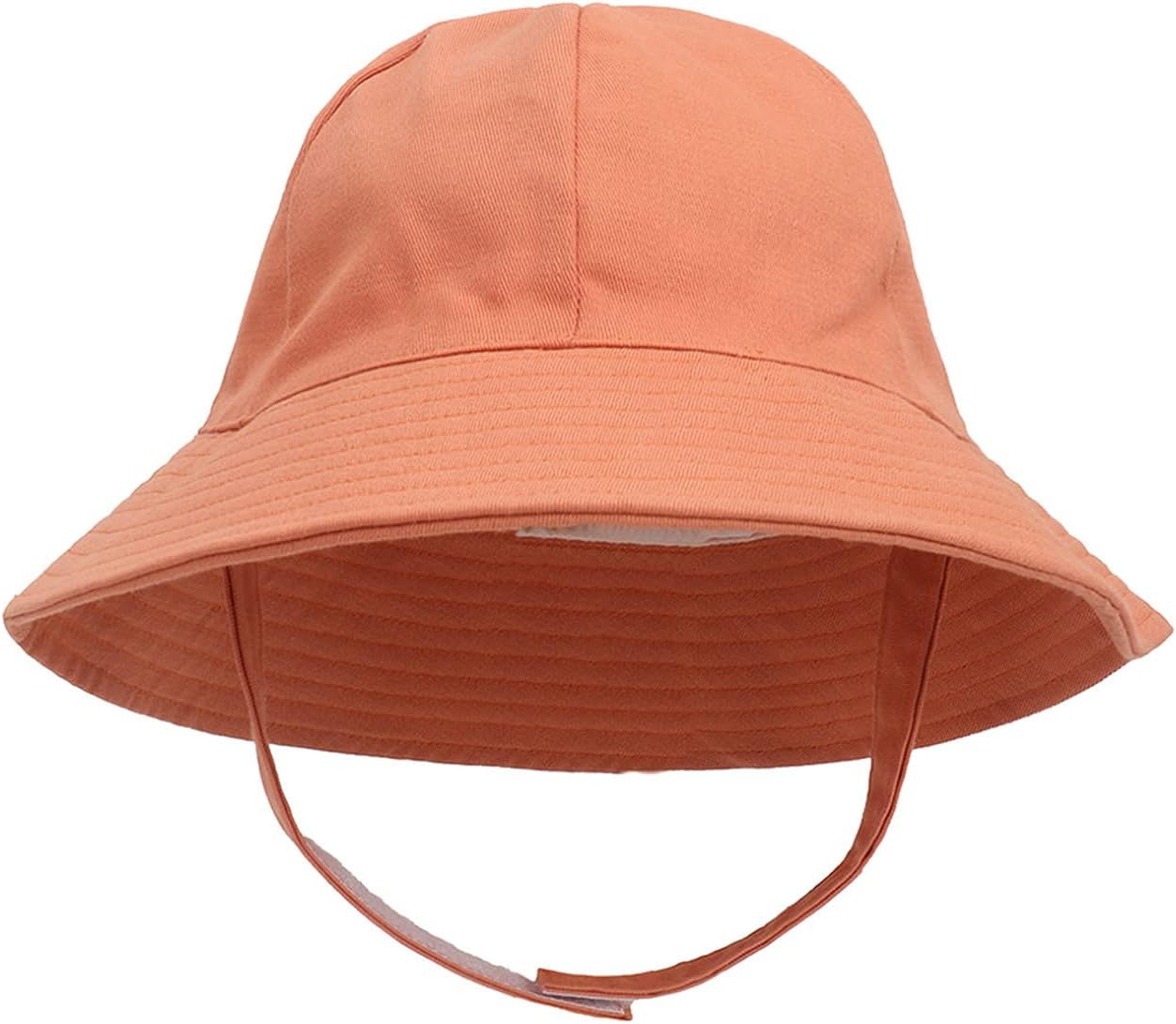 Toddler Kids Bucket Hat Boys Wide Brim Protection UPF 50 Adjustable Cap Bonnet
