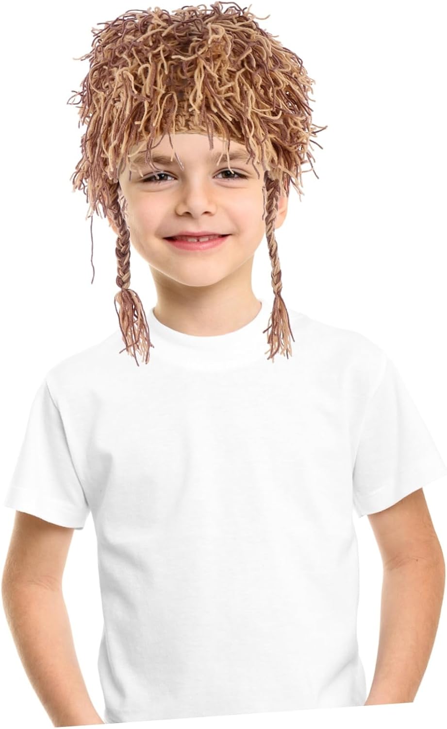 Knitted and Fashionable Lion Headdress for Toddlers