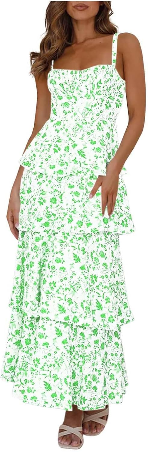 Fancy Floral Maxi Dresses for Women