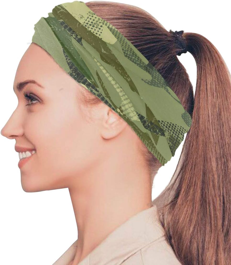 UV Protection Face Cover Novelty Camouflage Bandana for Adults Kids