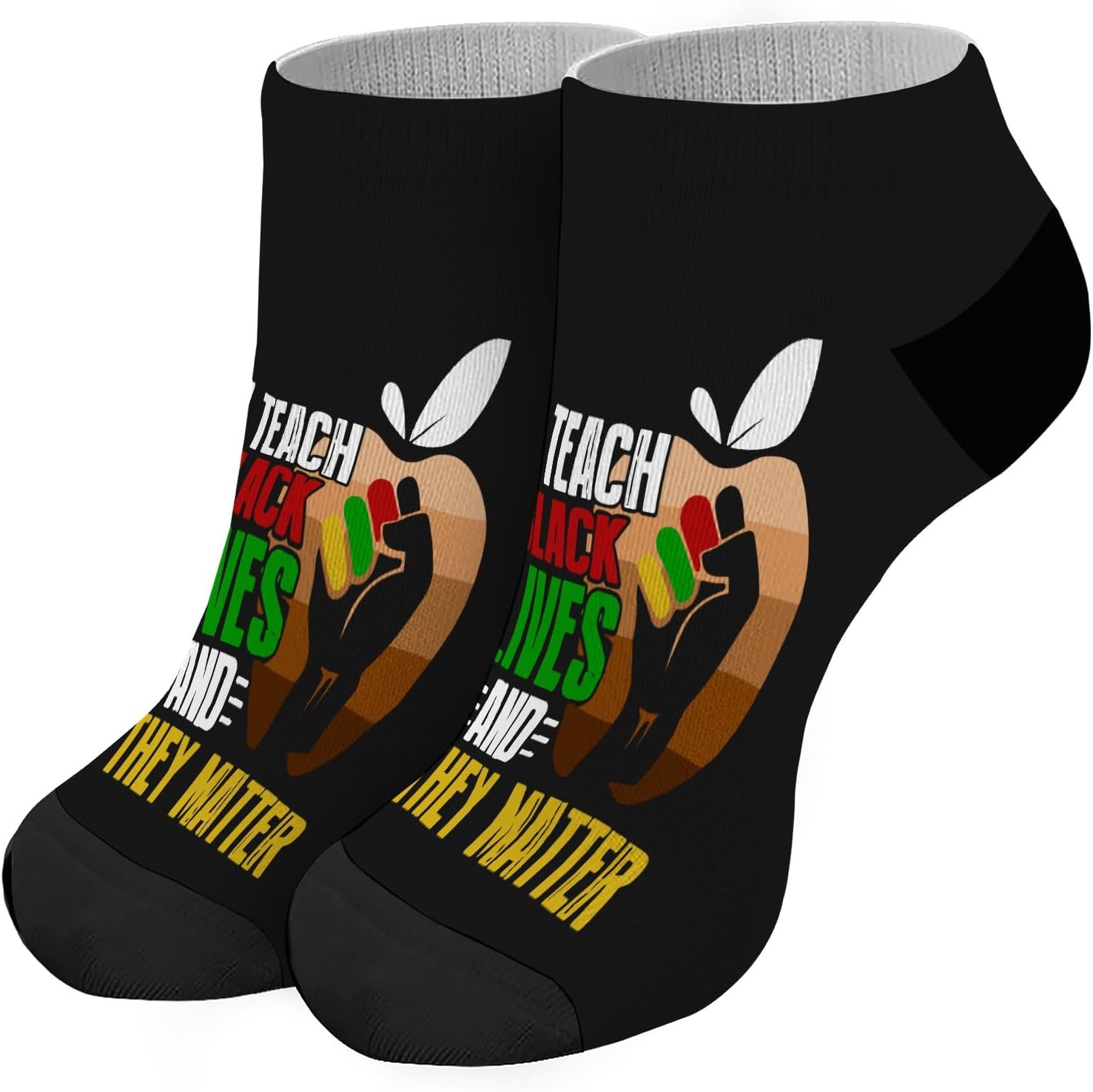 Humor Comfort Black History Month Ankle Socks for Men