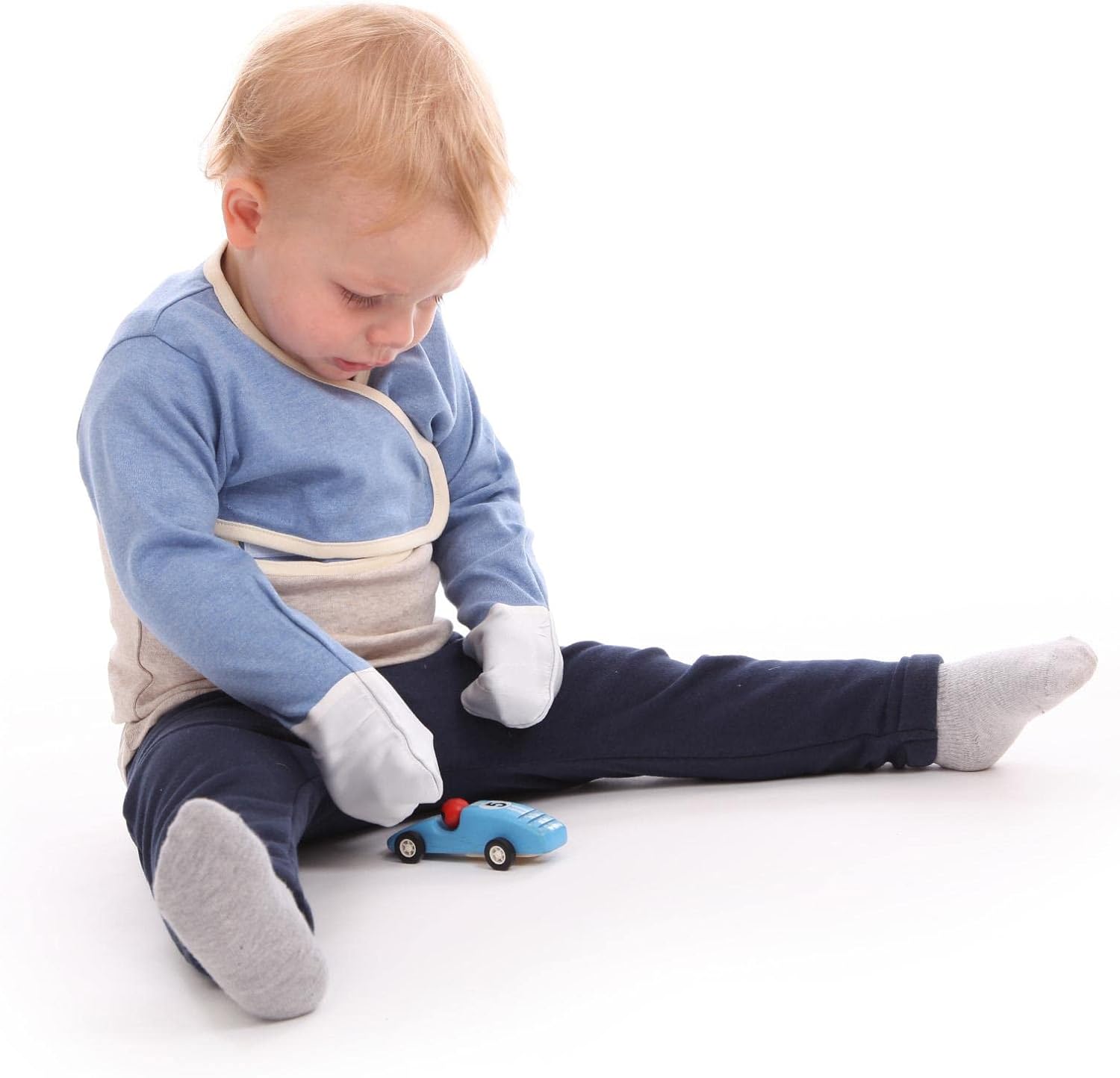 ScratchSleeves Stay-on Scratch Mitts for Itchy Children Cross-Over