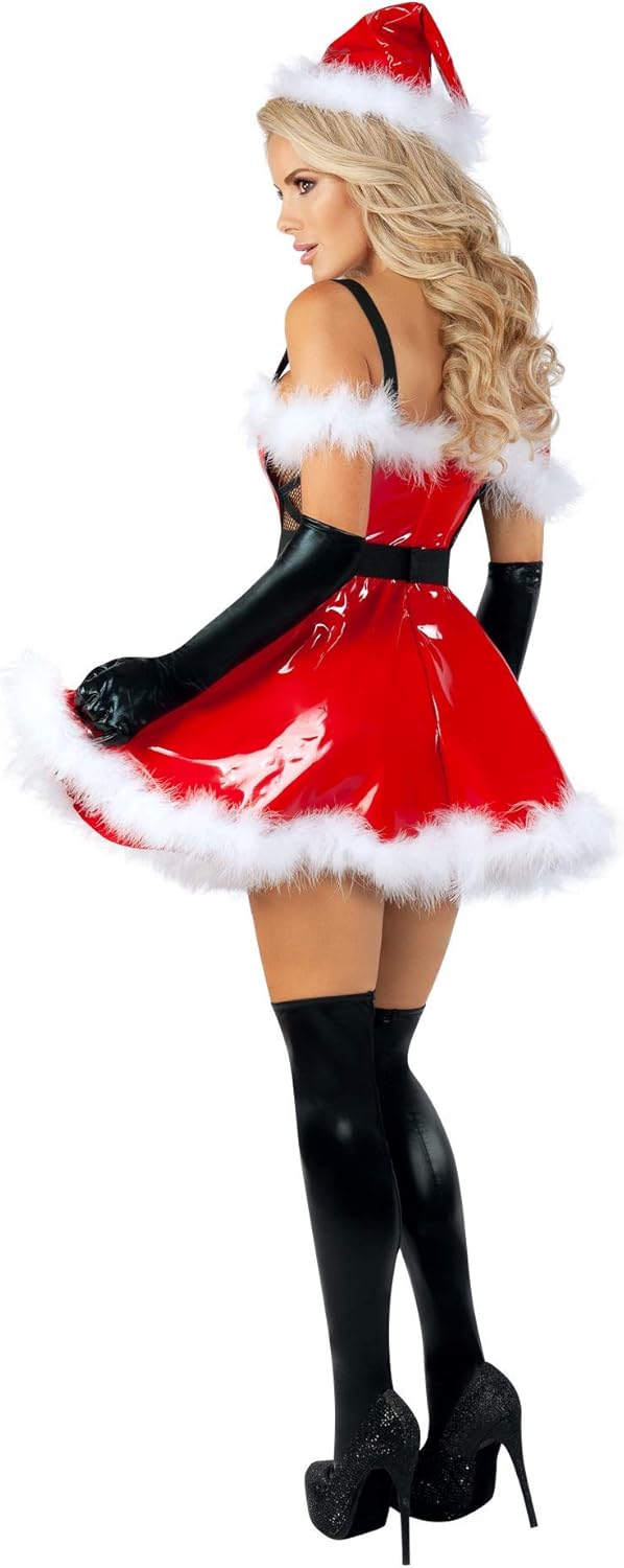 Womens Starline Meanie Santa Baby Costume Cutie Boho A-Line Design