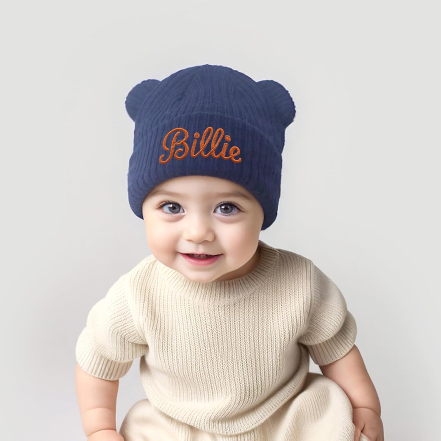 Personalized Newborn Beanie Hat US
