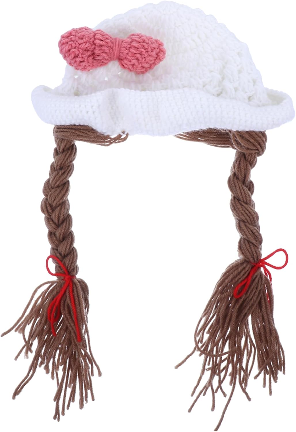 Warm Comfy Newborn Baby Hats Boys Girls Knitting Cap Bowknot Style