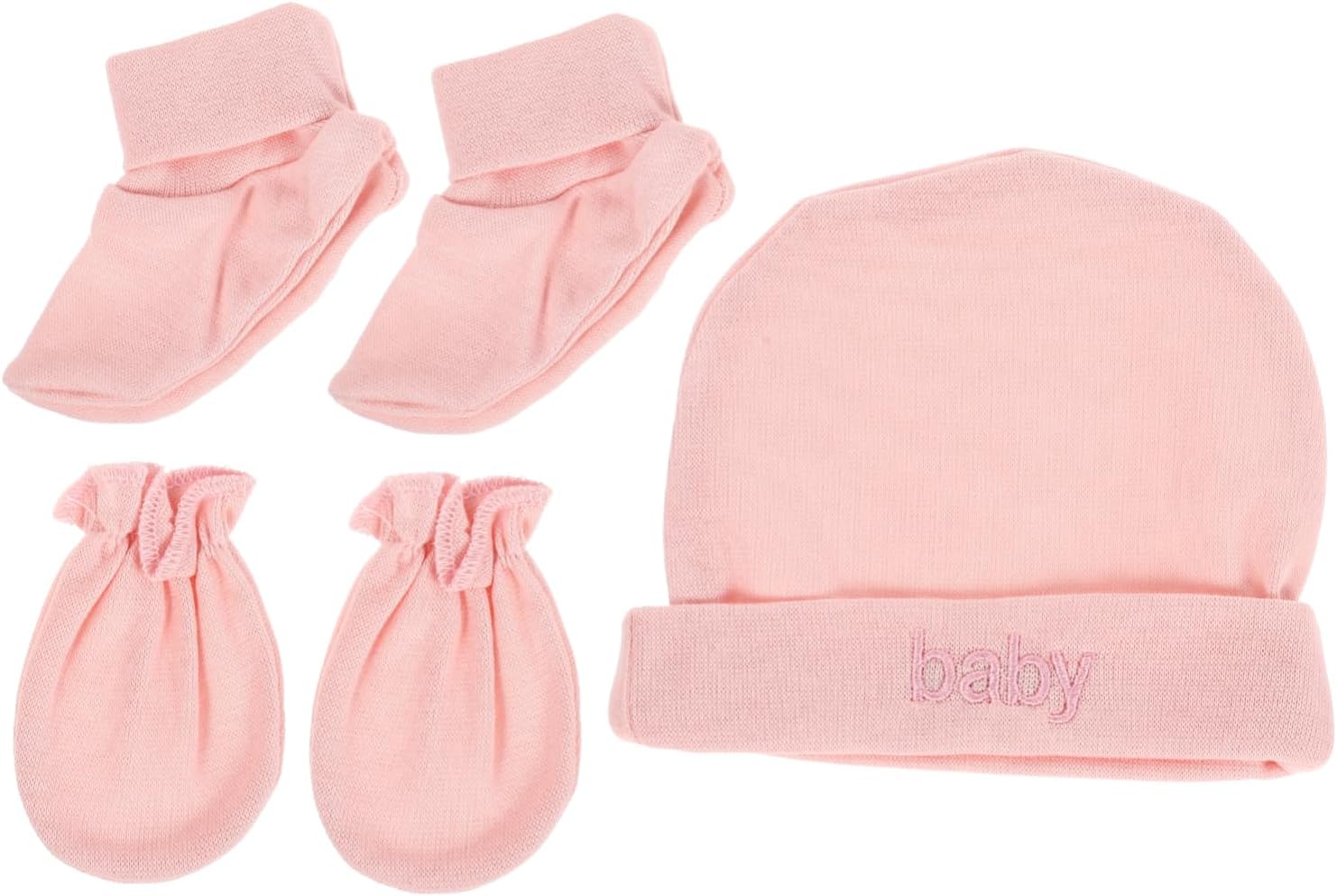 Newborn Scratch Warm Blanket for Boy in Cold Weather Pink