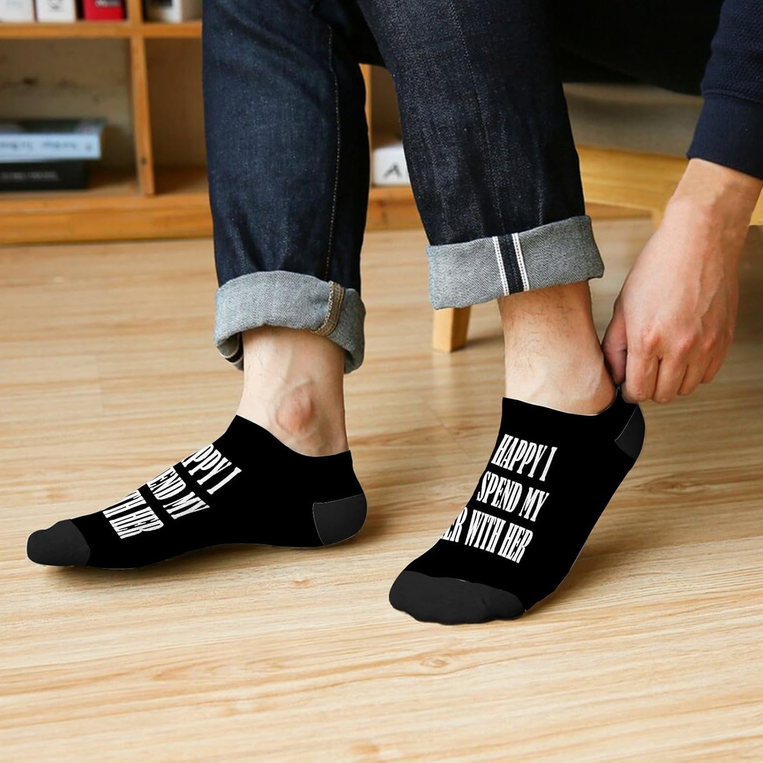 Funny Stylish Mens Socks with Cool Sayings