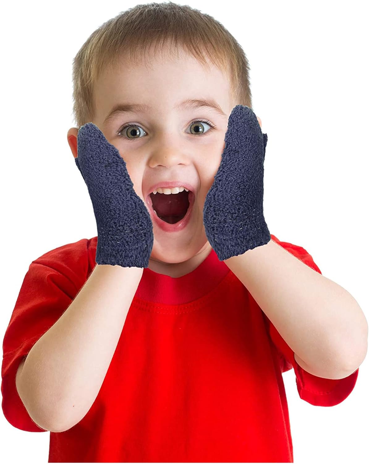 Geyoga 6 Pairs Toddler Winter Mittens