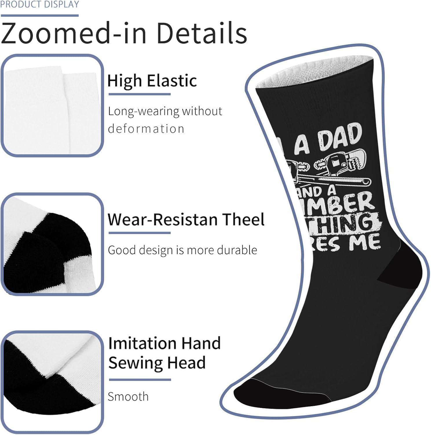 Fun Plumber Socks for Kids Unique Comfortable Designs
