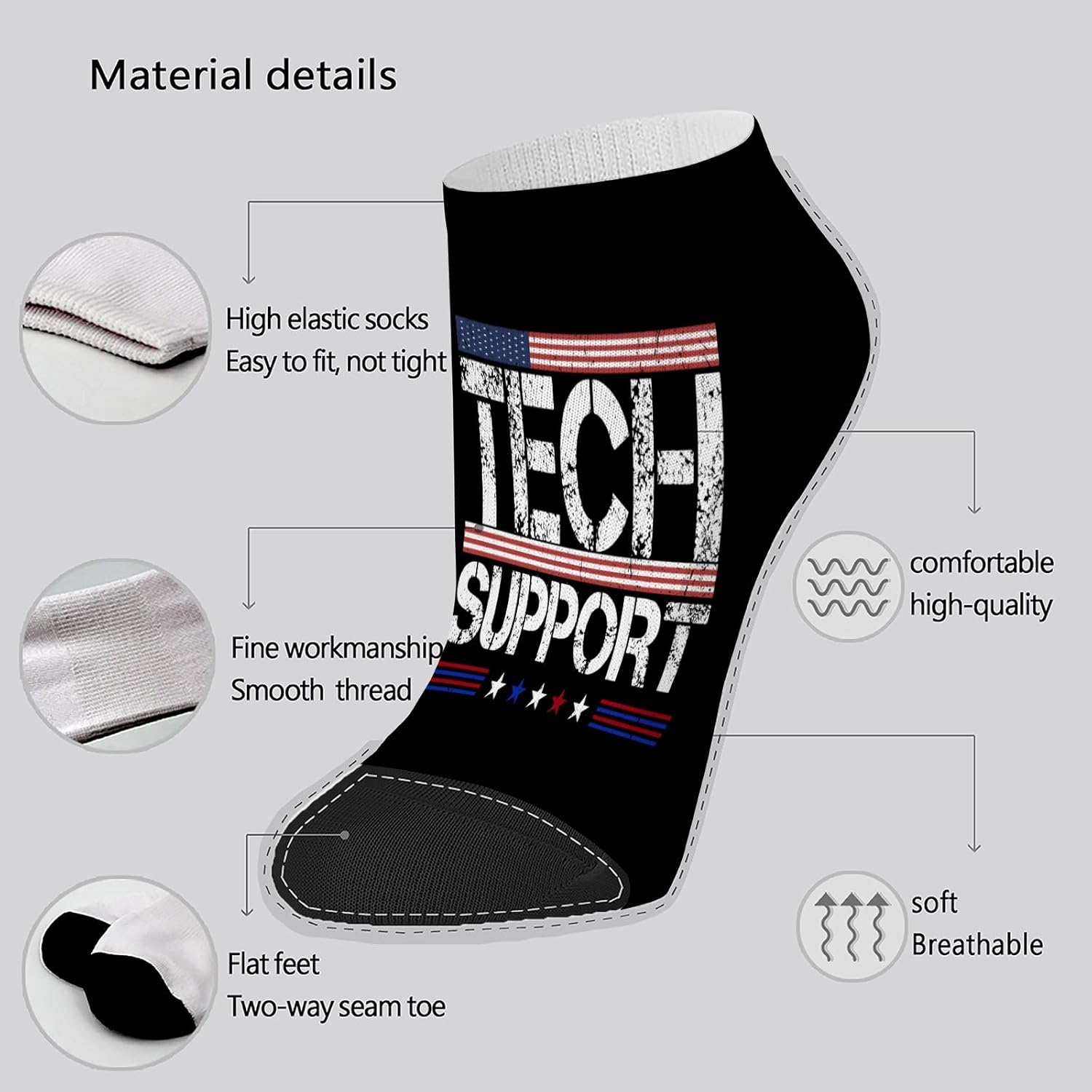 Mens Low-Cut Socks