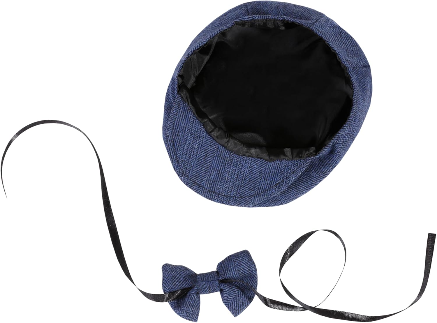 Matissa Flat Newsboy Bow Tie Set