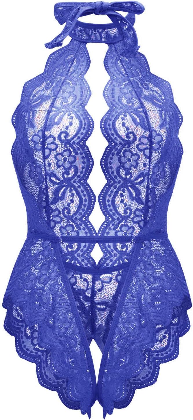 LWMHRJXHE Womens Slim Deep V Chemise Nighty