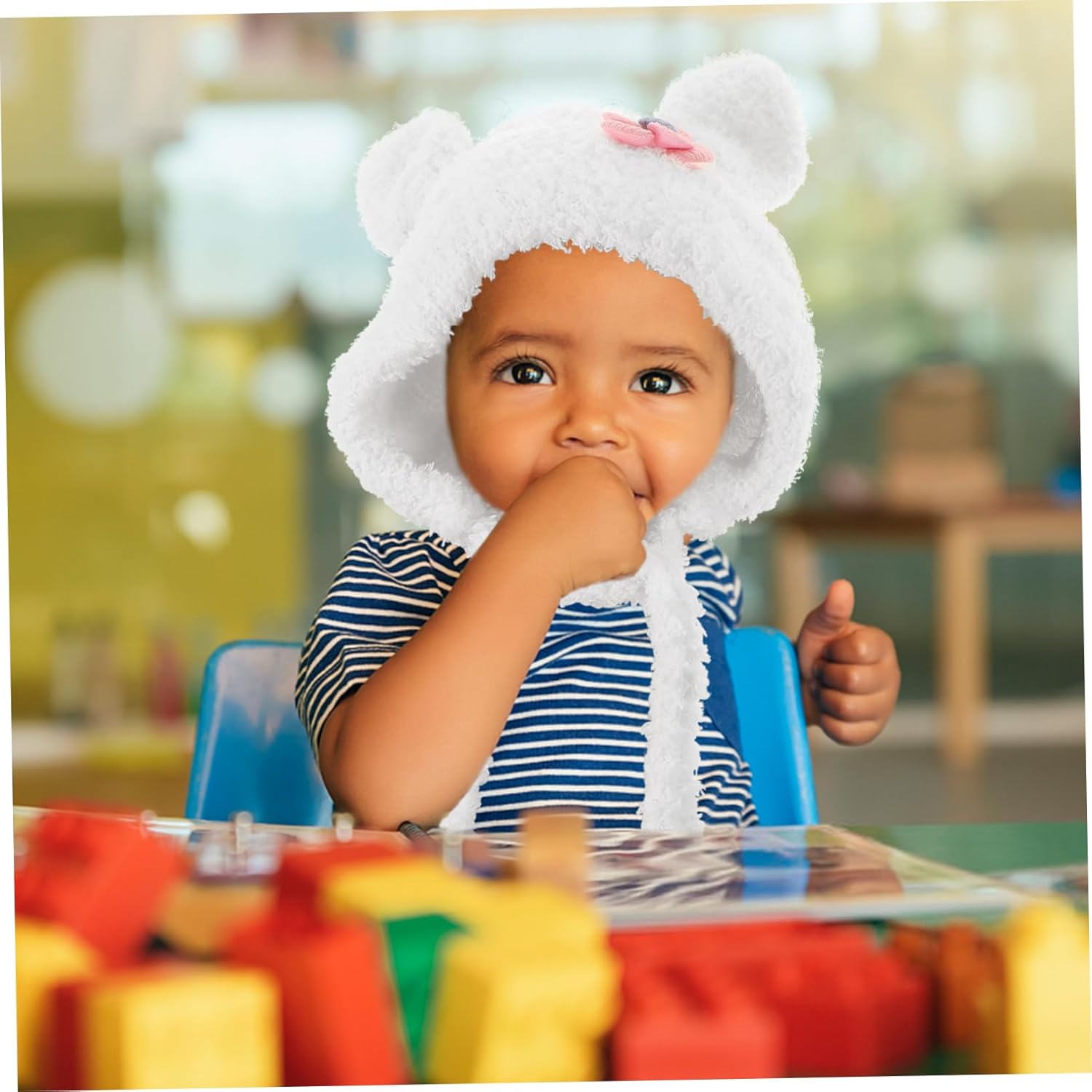 KOCKSHION Thick Warm Toddler Beanie with Earflap
