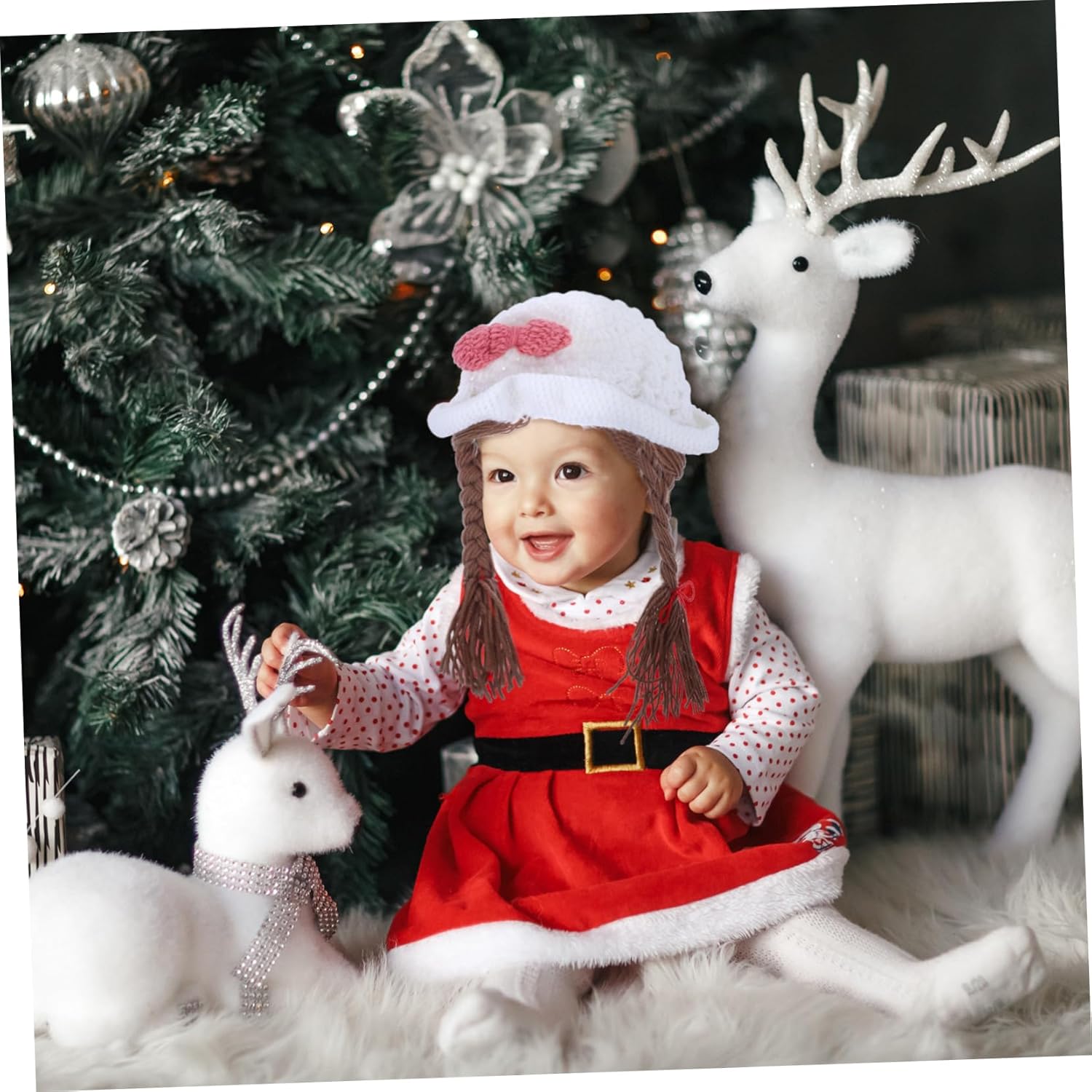 IPetboom Baby Knitted Cap for Boys and Girls