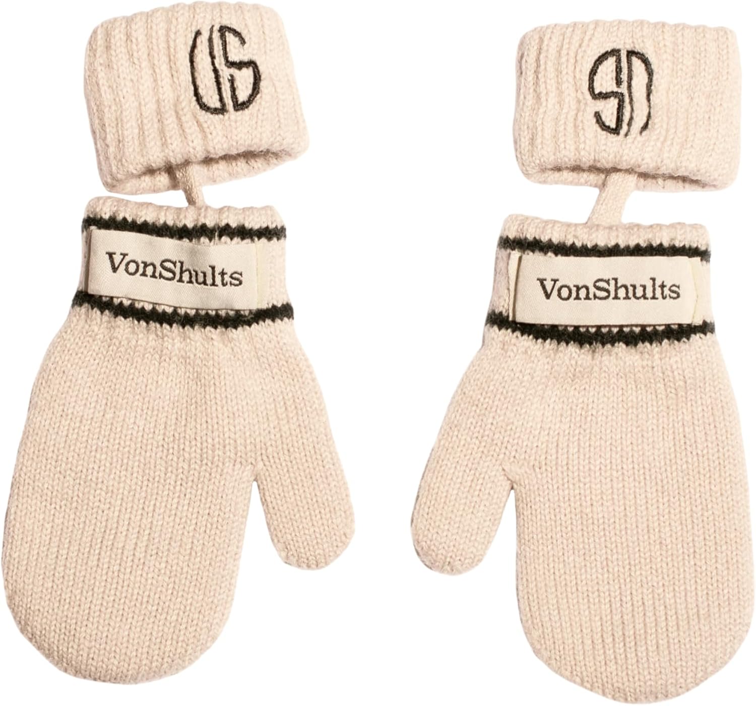 Cute Merino Wool Gloves for Kids Toddlers
