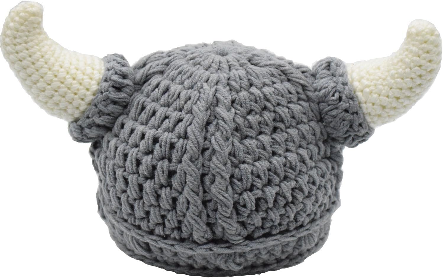 Handmade Viking Knit Hat for Babies