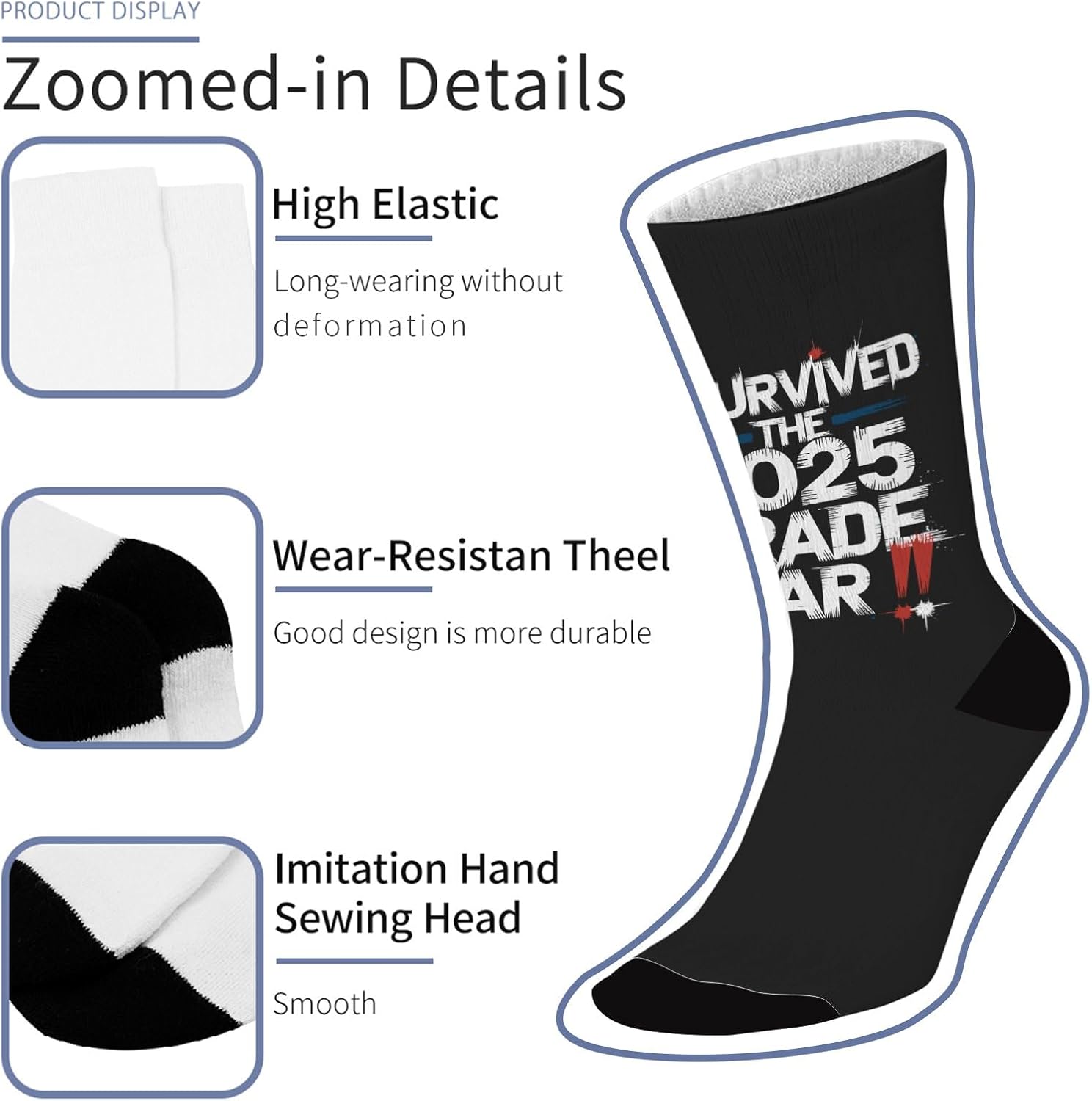 Knitting Socks 2025 Trades War and Tariffs