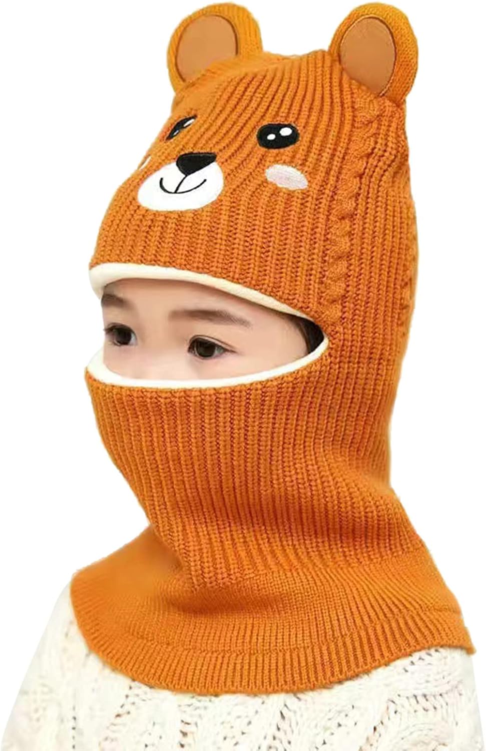 Corgi Bear Winter Hat Set for Kids