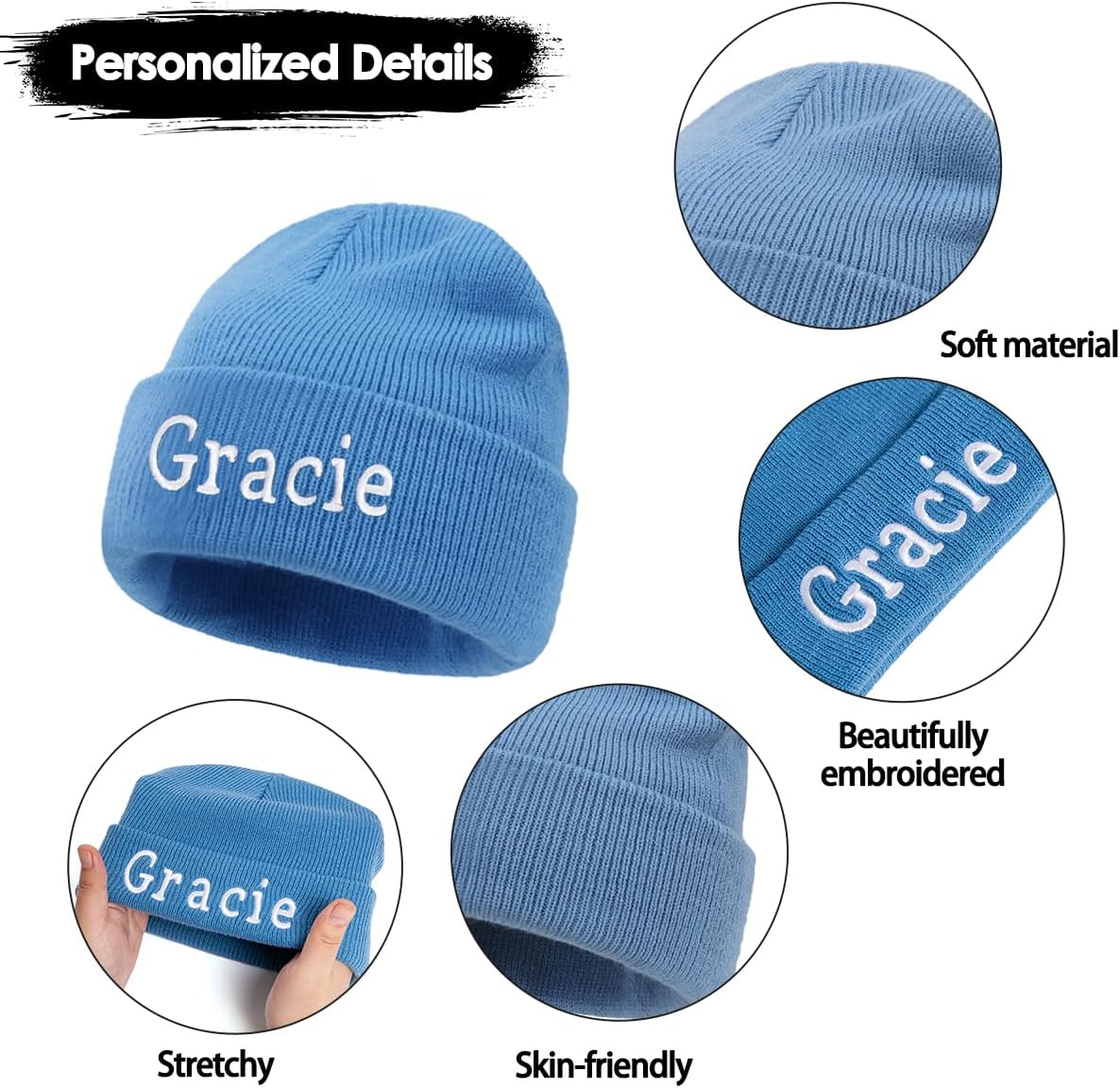 Personalized Toddler Beanie Hat