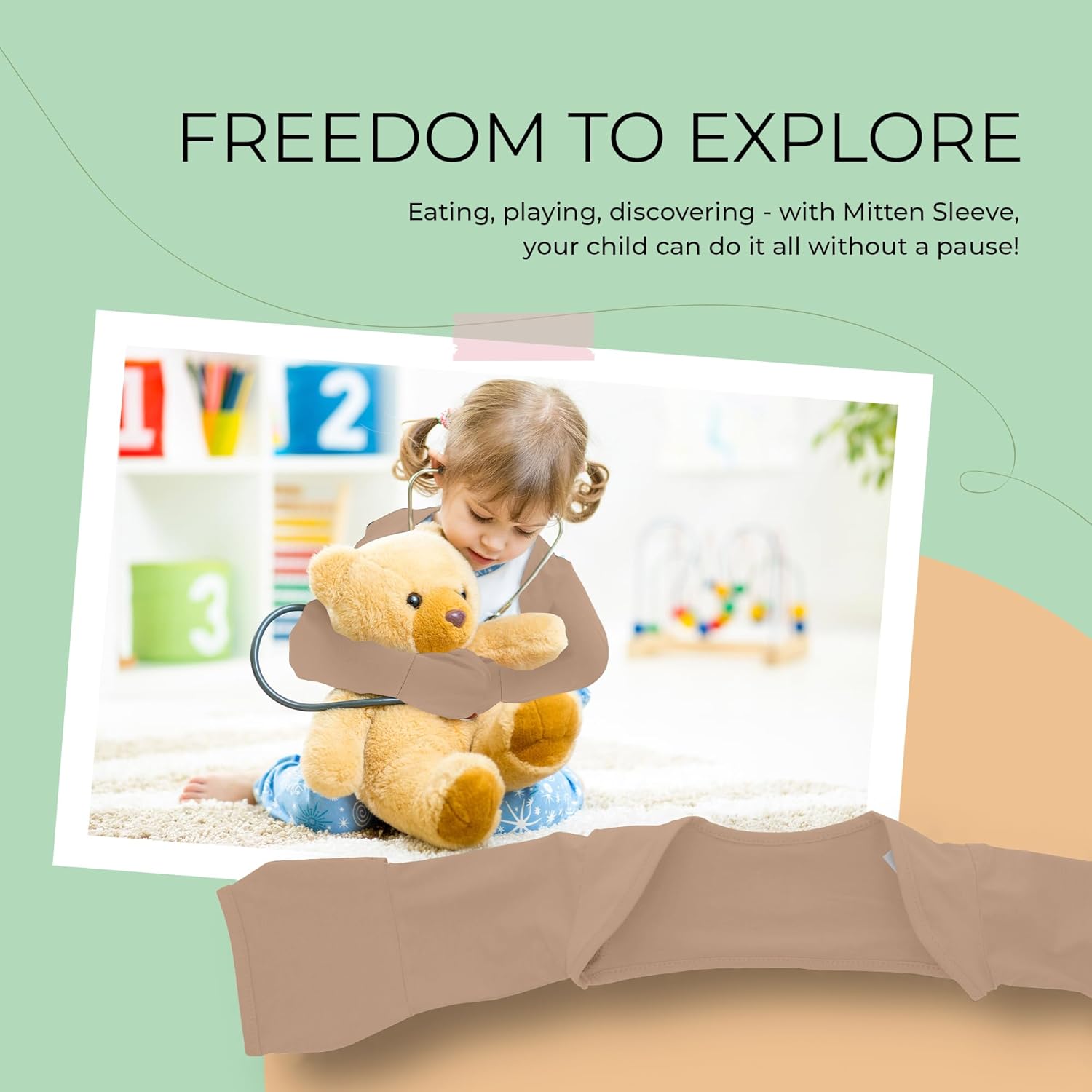 Eczema Scratch Sleeves and Mittens for Babies and Toddlers
