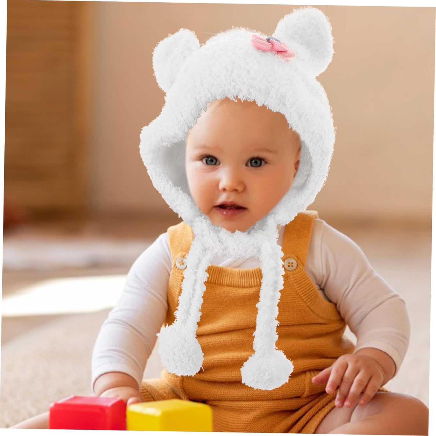 Winter Bear Cat Nap Cap