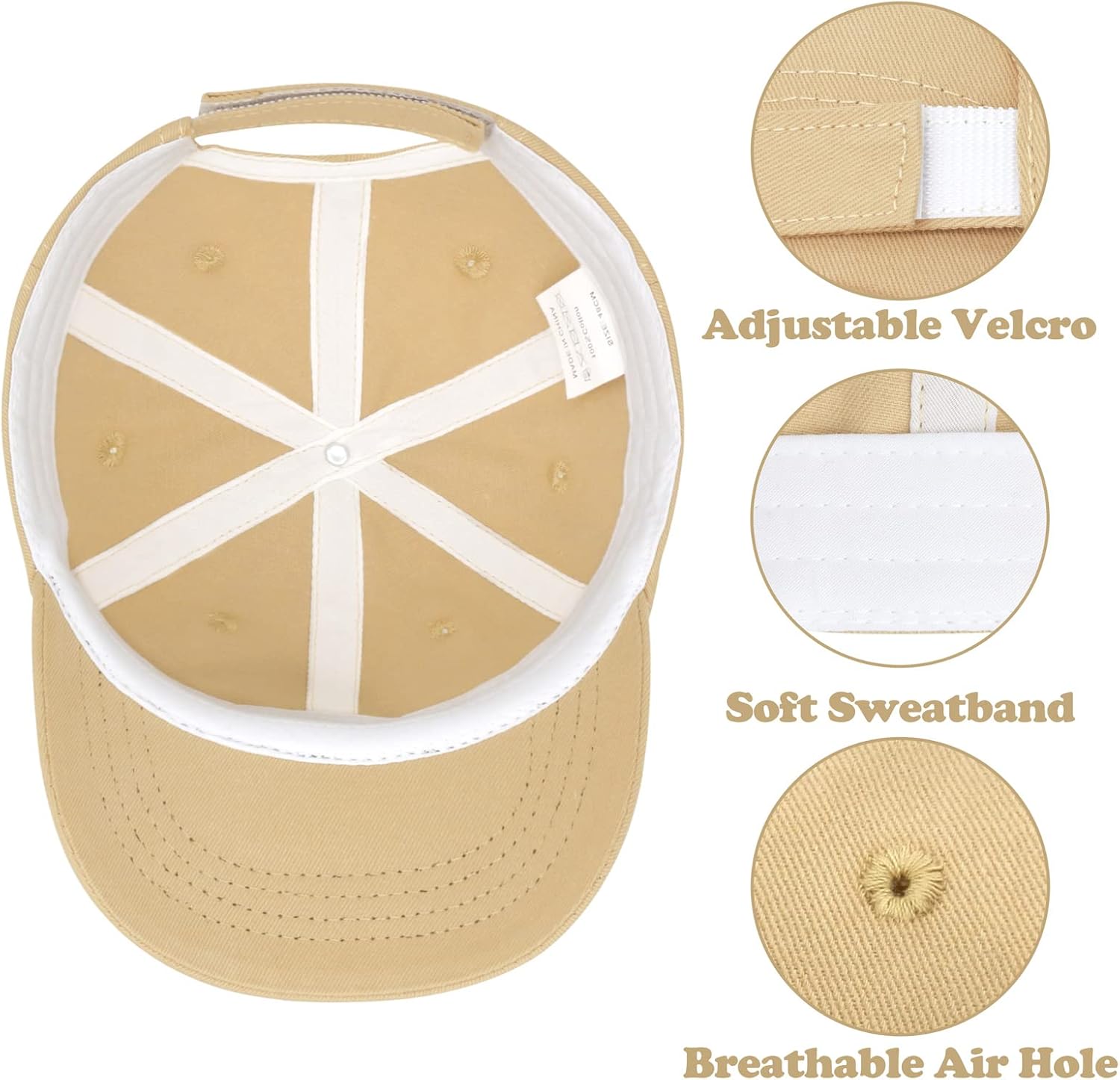 Adjustable Toddler Baseball Hat for Sun Protection