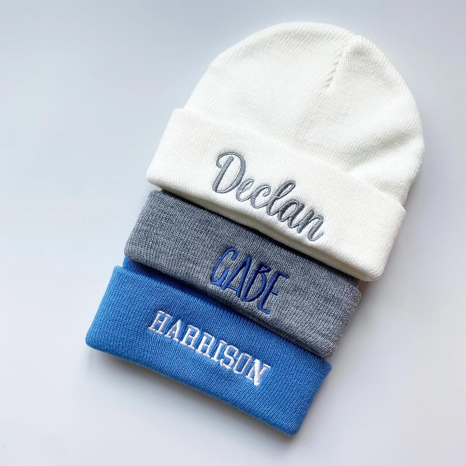 Rucekia Custom Name Baby Hats