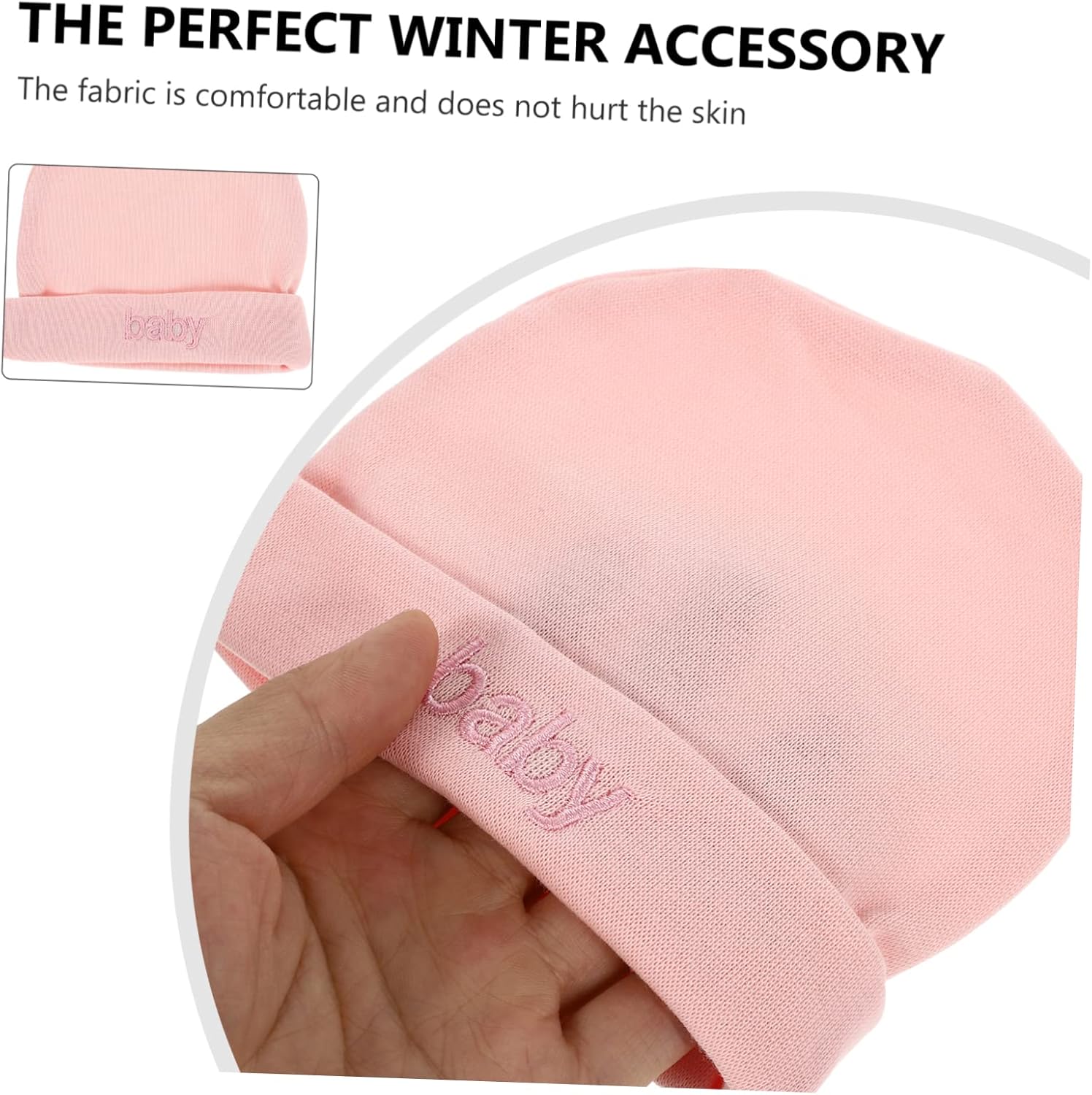 Newborn Scratch Warm Blanket for Boy in Cold Weather Pink
