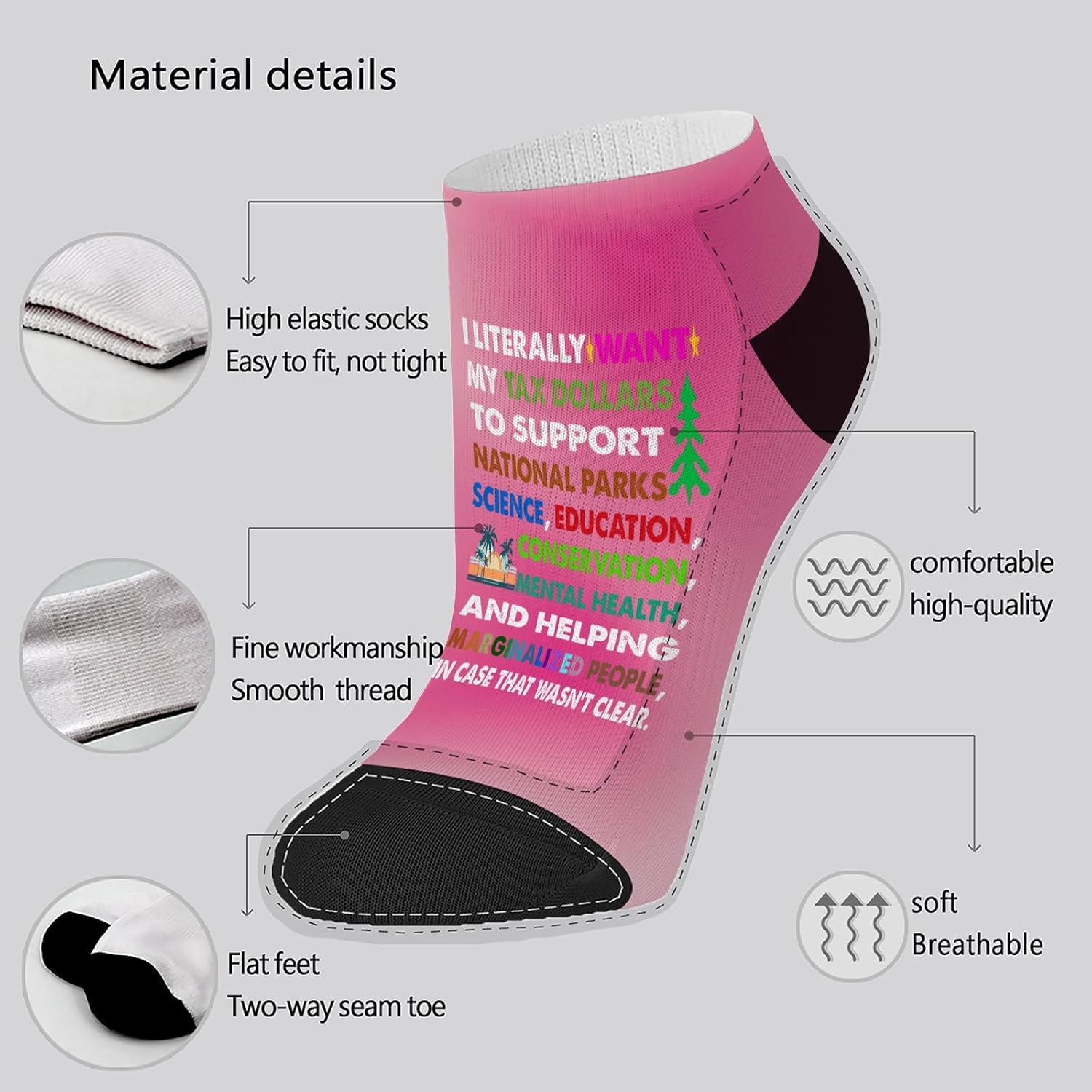 Mens Kawaii and Comfy Socks