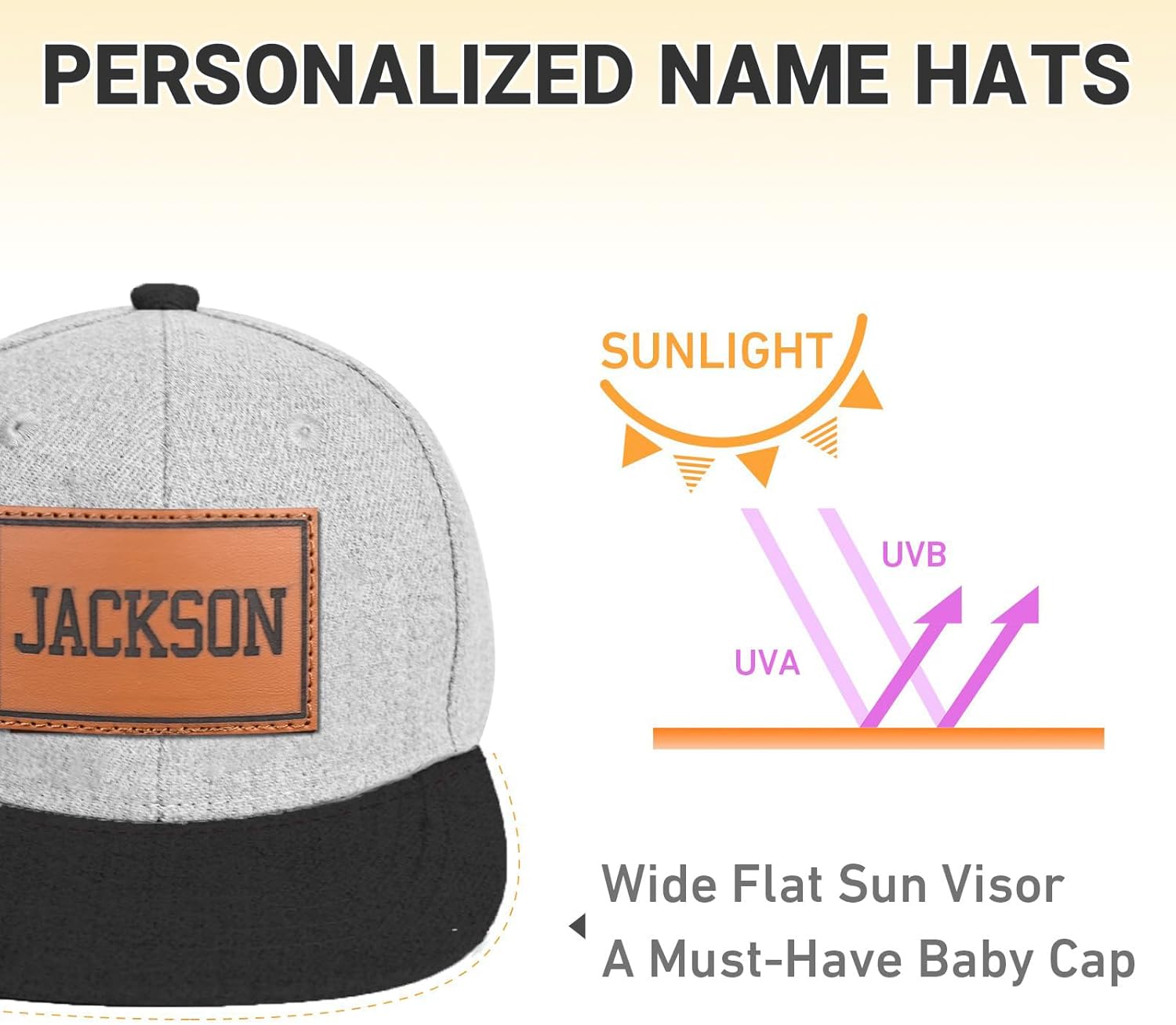Personalized Toddler Baseball Cap