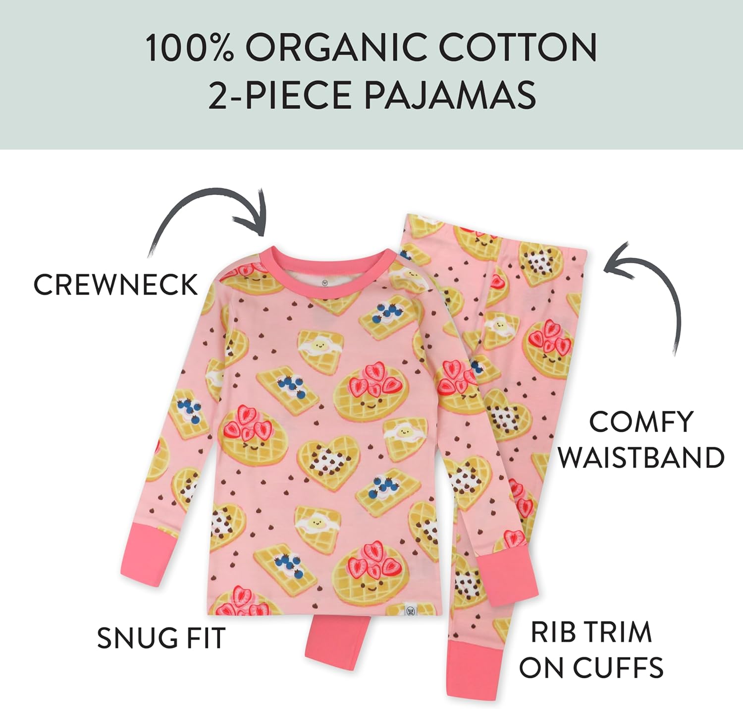 HonestBaby 2-Piece Pj Sets - Soft for Kids