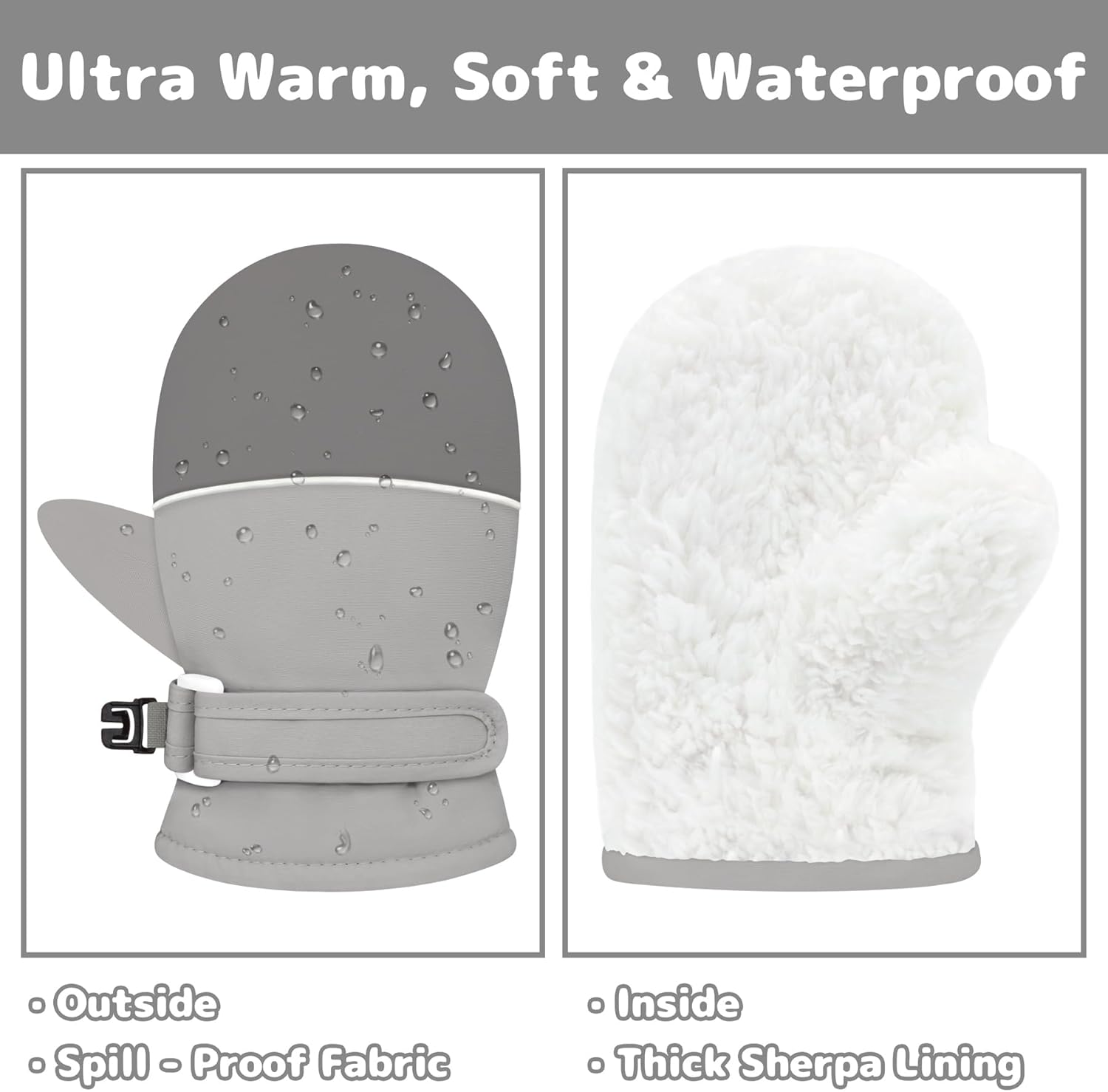 Olreco Toddler Winter Gloves