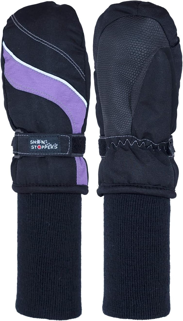 SnowStoppers Kids Waterproof Ski Snowboard Mittens