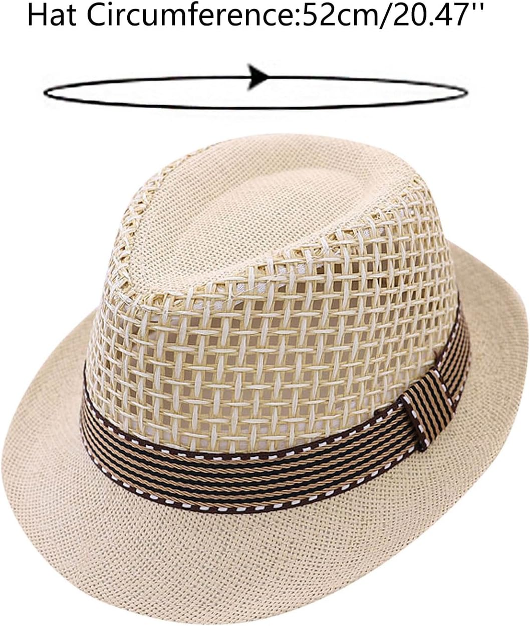 Fun Reliable Sun Protection for Kids UPF 50 Cowboy Straw Hat