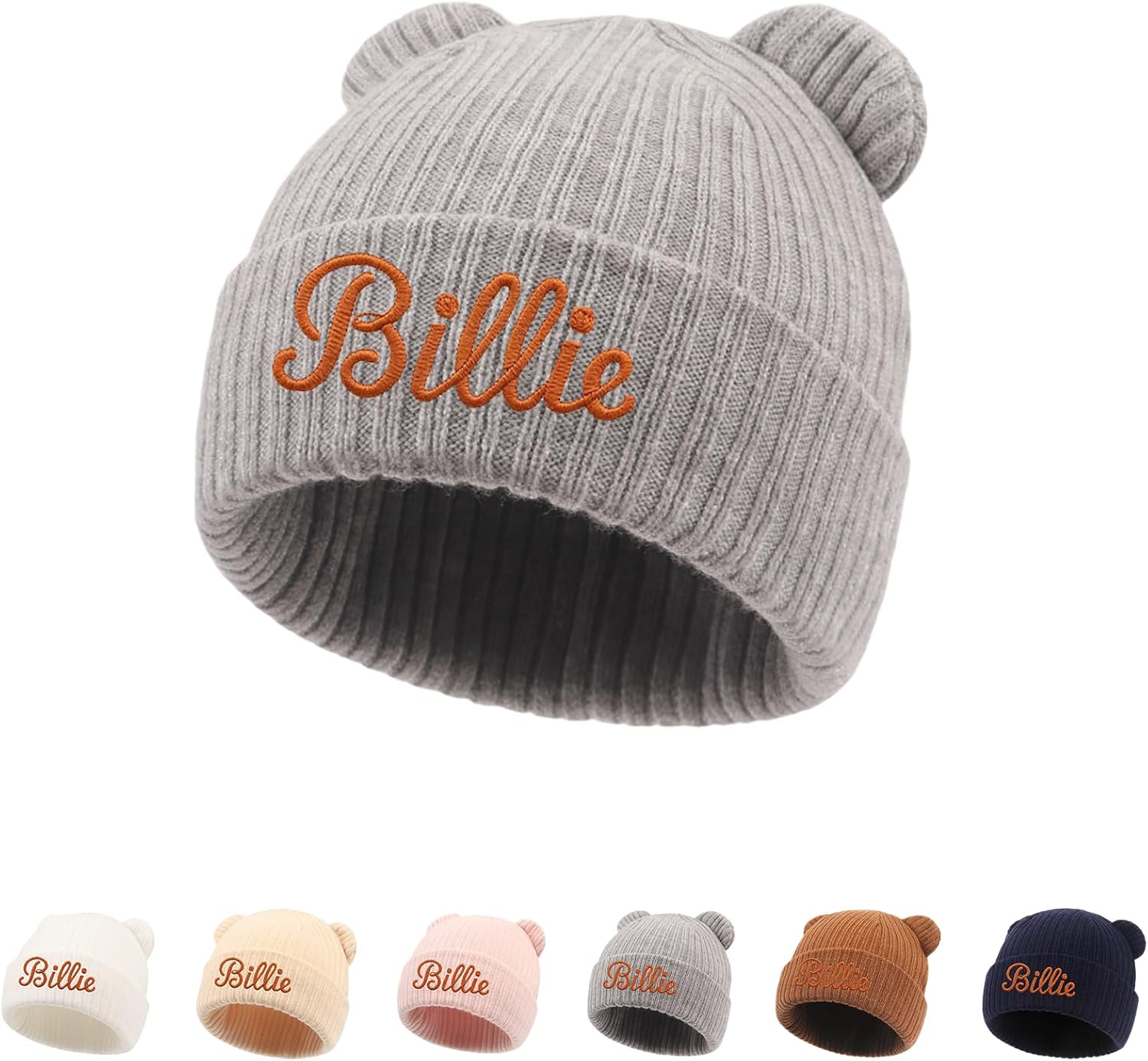 Personalized Newborn Beanie Hat US