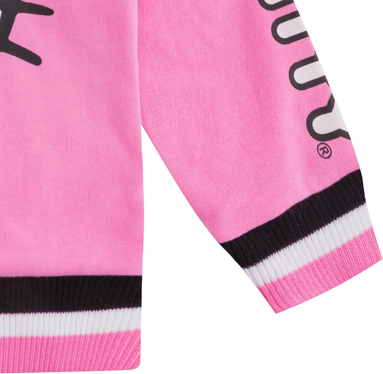 Cute Hello Kitty Girls Zip-Up Hooded Sweatshirt for Toddler Baby