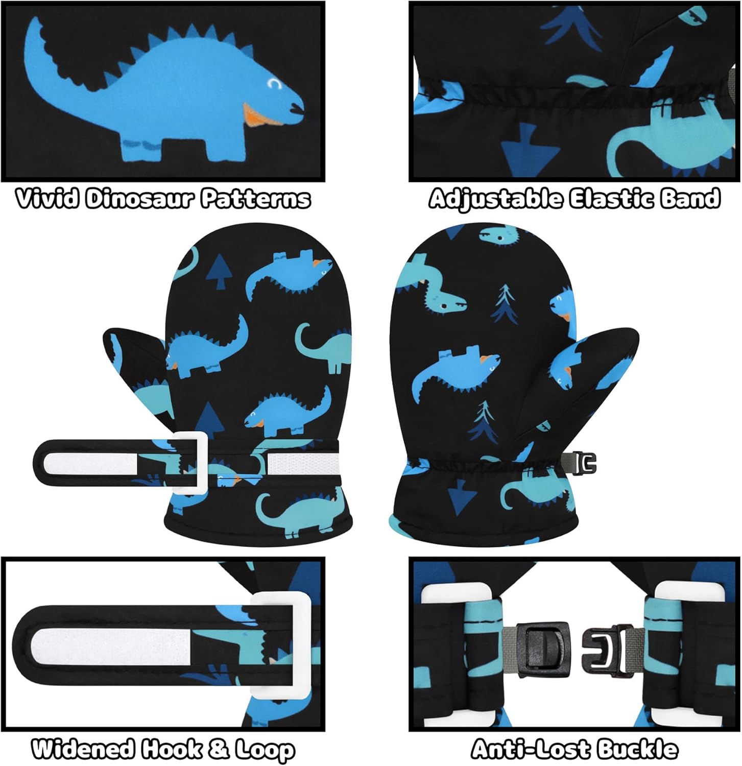 Stay Warm Dry and Safe with Olreco Toddler Mittens