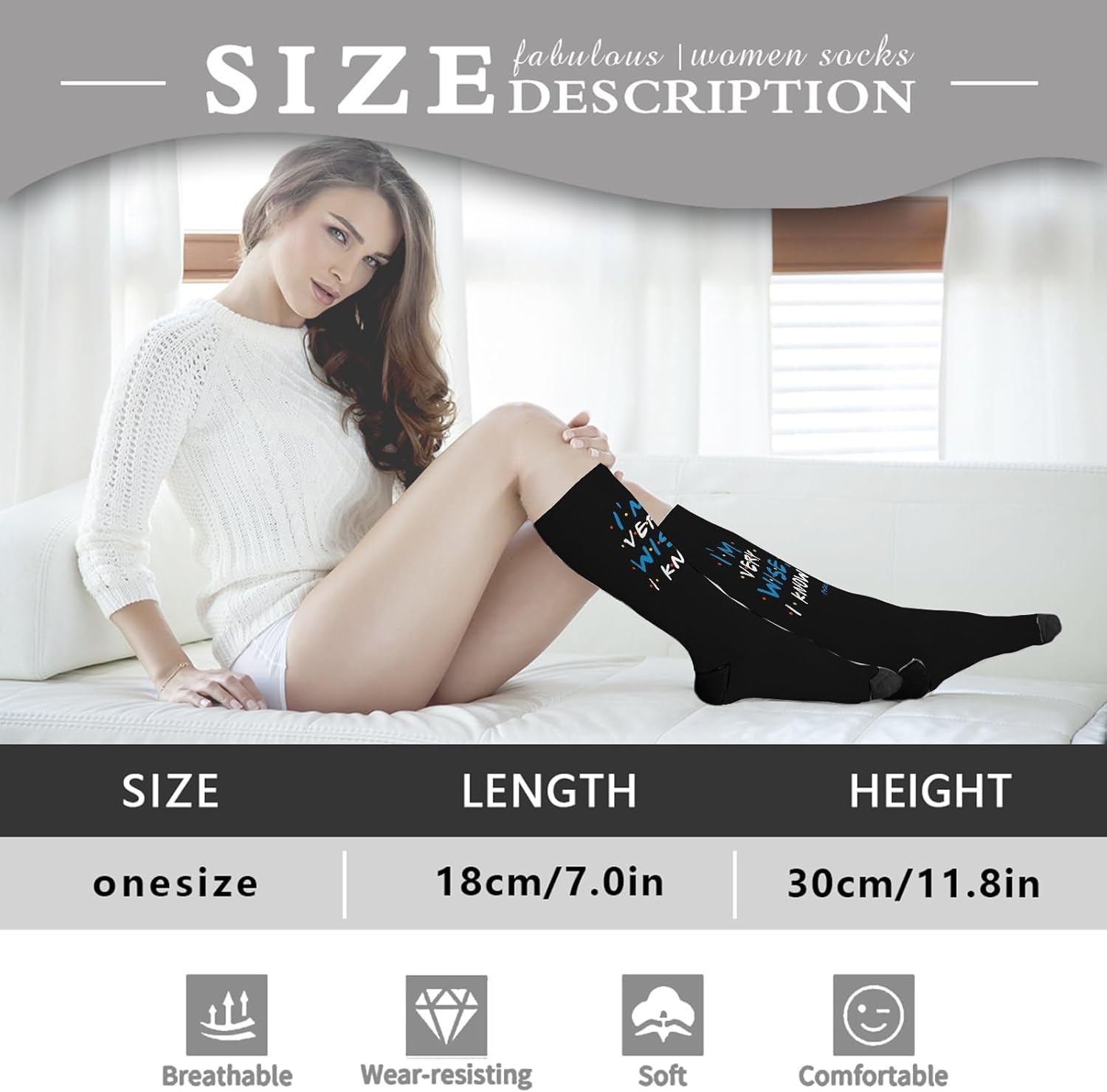 Crew Socks for Men Boys Gift