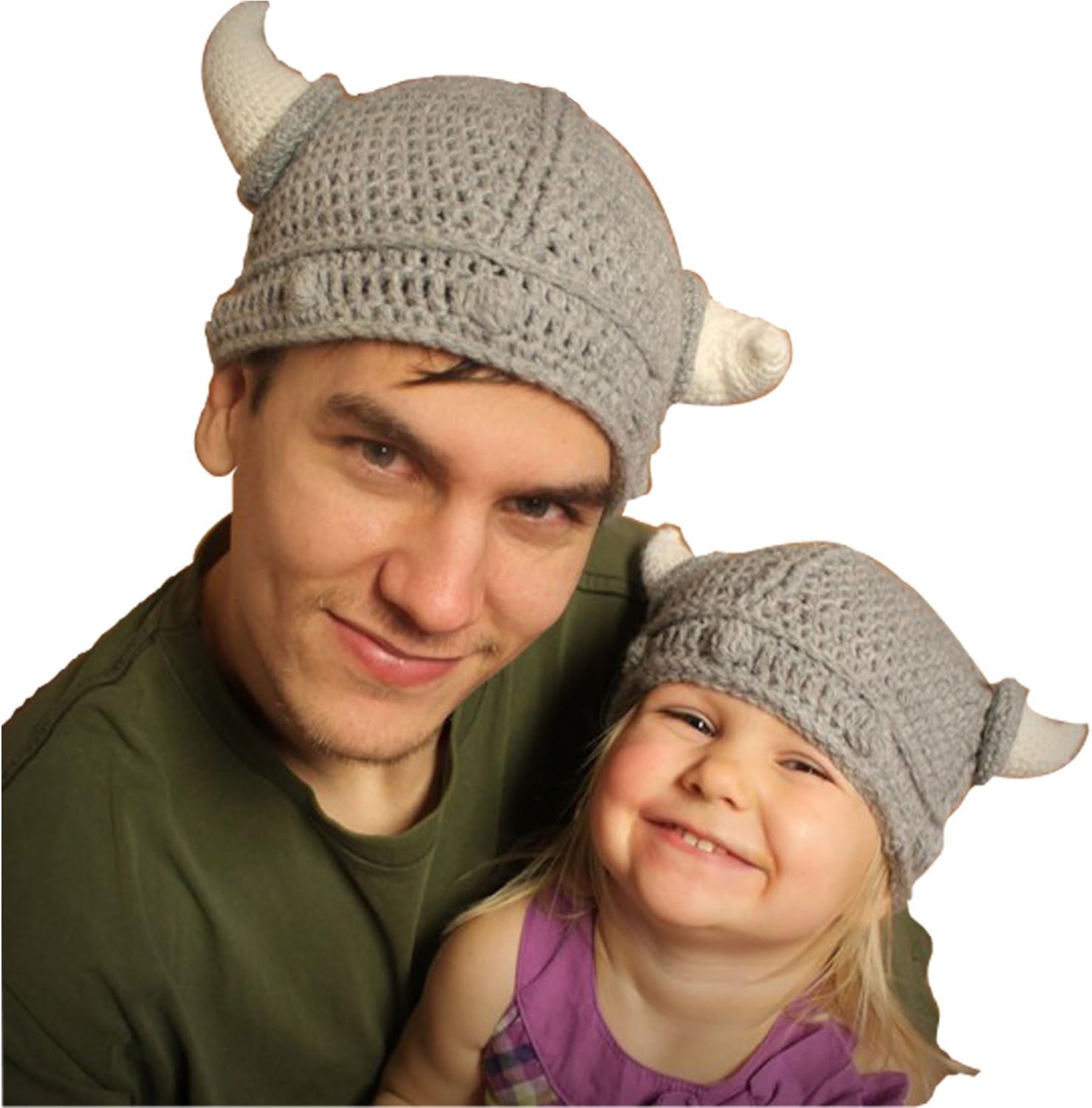 Handmade Viking Knit Hat for Babies