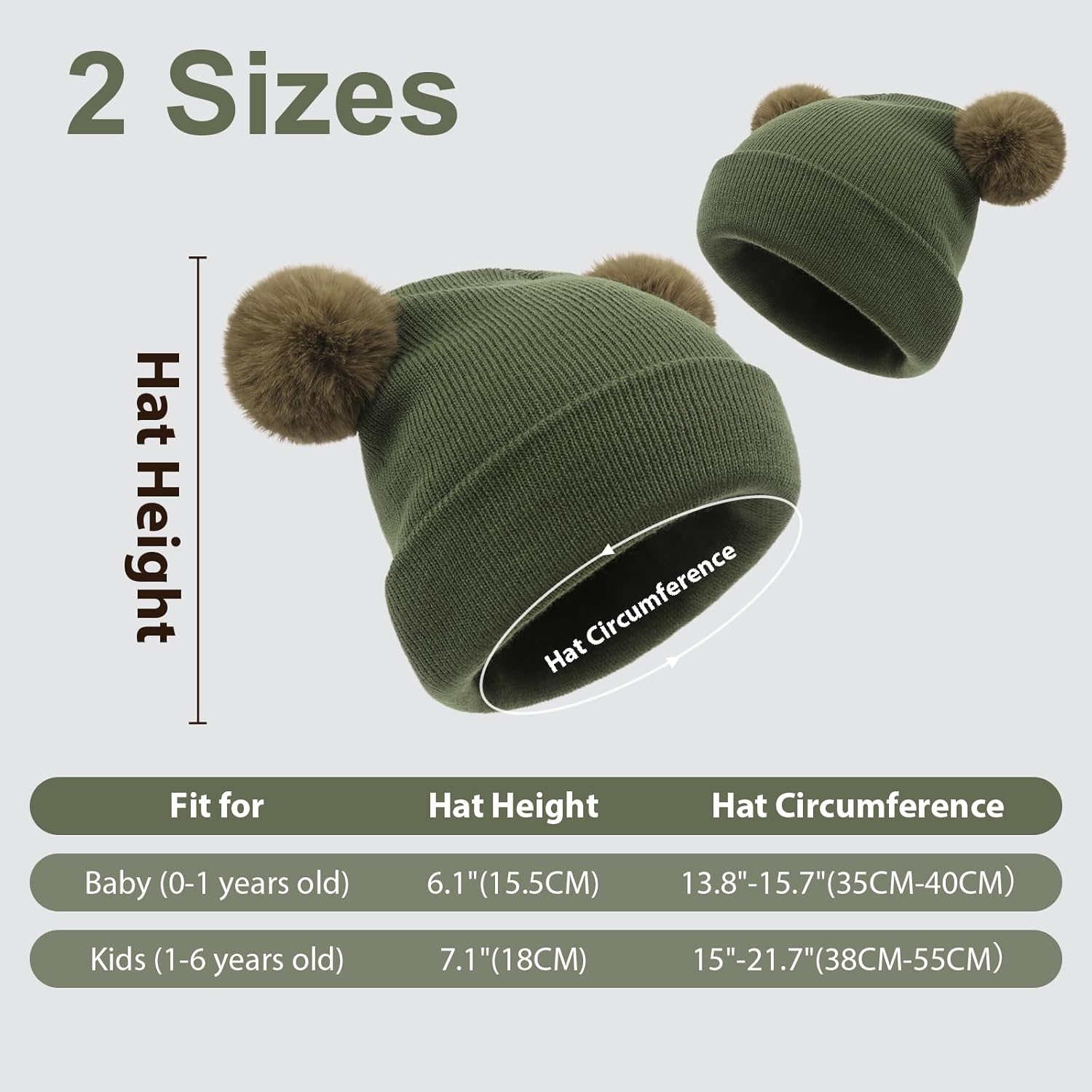 Lanleay Custom Name Beanie Hats for Babies Boys